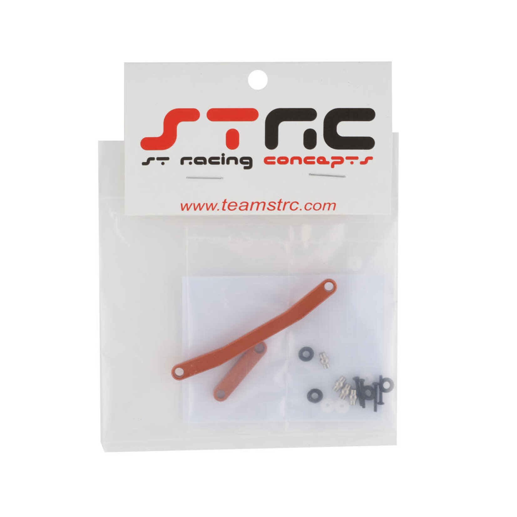 ST Racing Concepts #STA204004O ST Racing Concepts Axial SCX24 Aluminum Steering Link Set (Orange)
