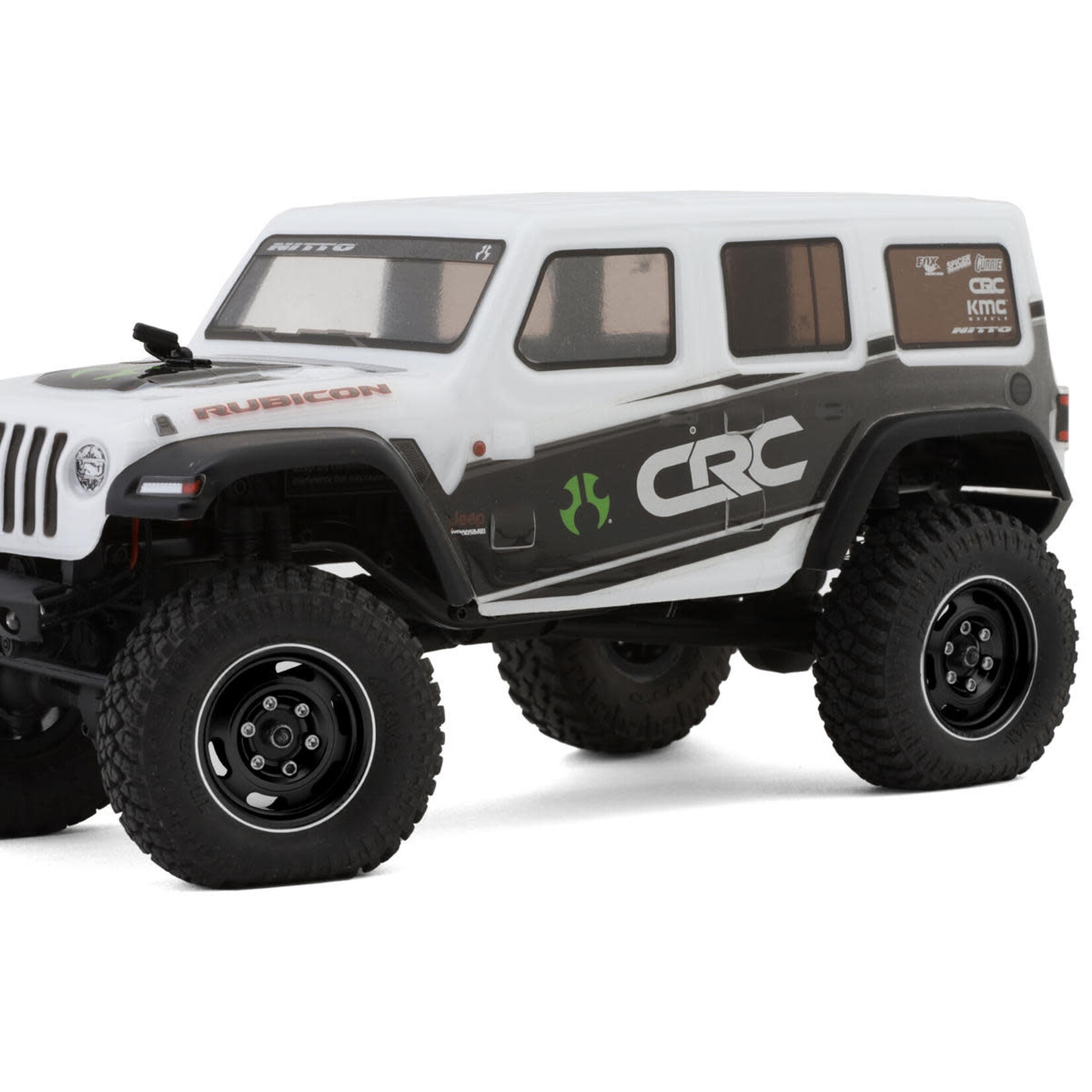 Treal #X003GZ9MUL Treal Hobby Type E 1.0" 6-Slot Beadlock Wheels (Black) (4) (21.9g)