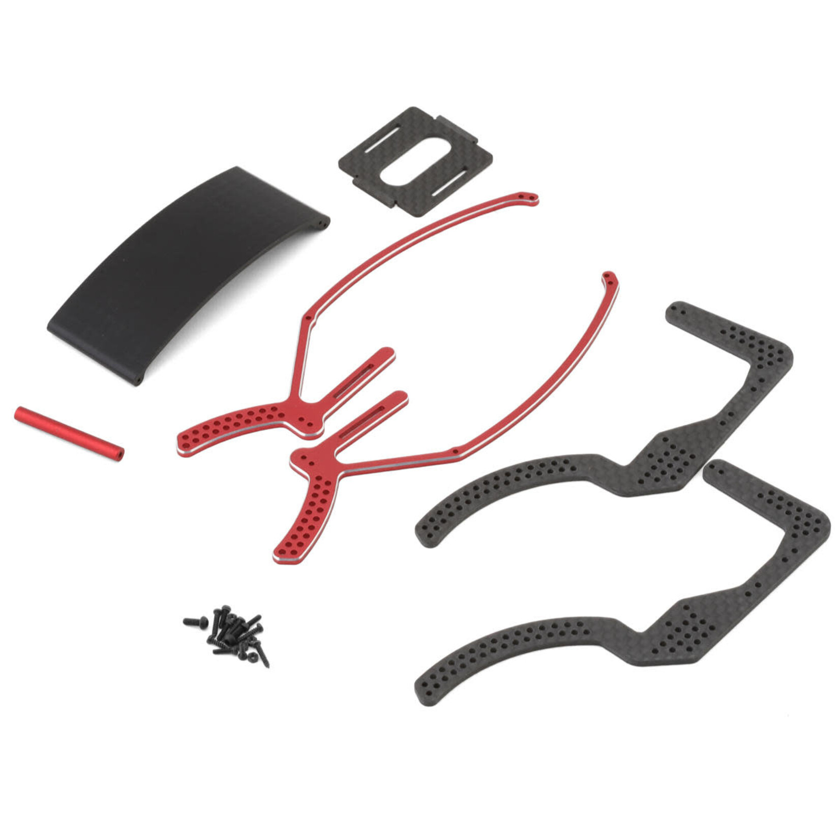 Furitek #FUR-2427 Furitek FX118 Beetle Aluminum & Carbon Fiber Comp Chassis Kit (Red)