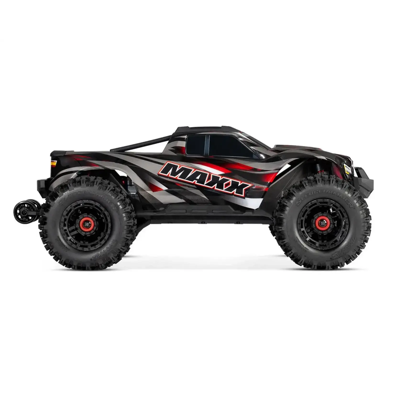 Traxxas #89086-4-RED Traxxas Maxx WideMaxx 1/10 Brushless RTR 4WD Monster Truck (Red) w/TQi 2.4GHz Radio & TSM