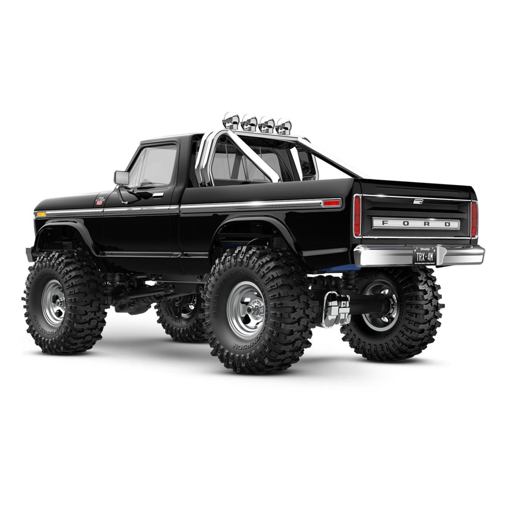 Traxxas #97044-1-BLK Traxxas TRX-4M 1/18 High Trail Edition Micro Rock Crawler w/Ford F-150 Body (Black) & TQ 2.4GHz Radio