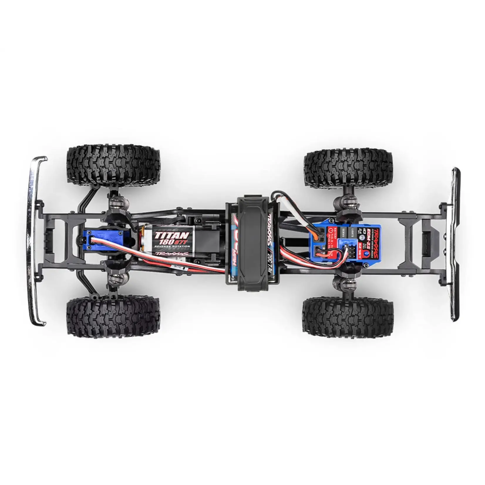 Traxxas #97044-1-BLK Traxxas TRX-4M 1/18 High Trail Edition Micro Rock Crawler w/Ford F-150 Body (Black) & TQ 2.4GHz Radio