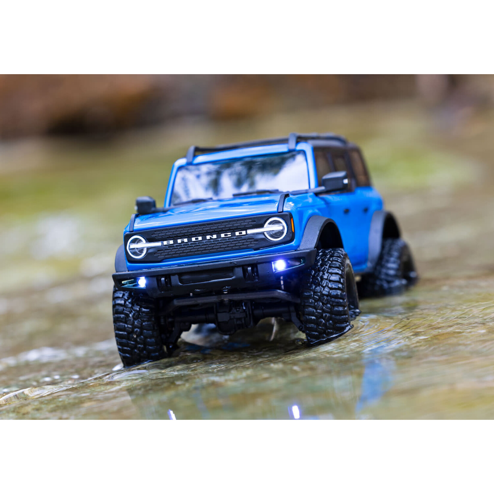 Traxxas Traxxas TRX-4M 1/18 Electric Rock Crawler w/Ford Bronco Body (Blue) w/TQ 2.4GHz Radio #97074-1-BLUE