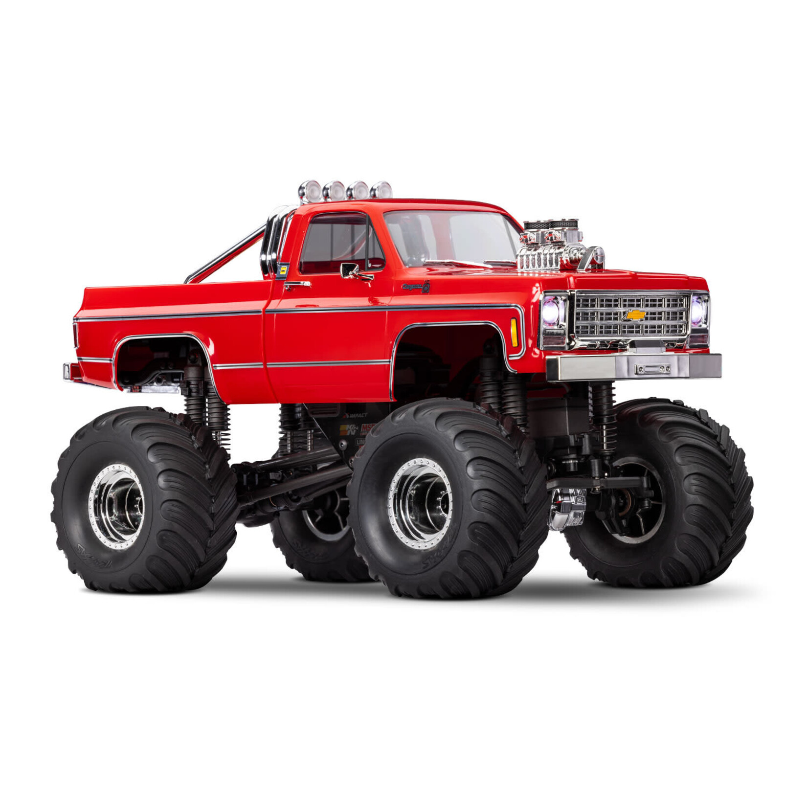 Traxxas #98064-1-RED Traxxas 1/18 Trx-4Mt Mt 1979 K10 4Wd Tq2.4 Red