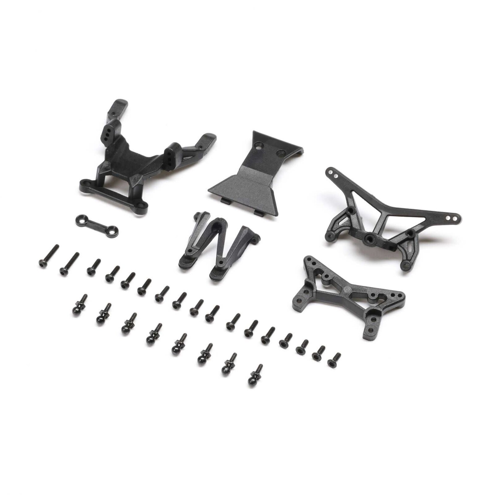Losi #LOS1770 Losi Front & Rear Towers, Bumper: Micro-B
