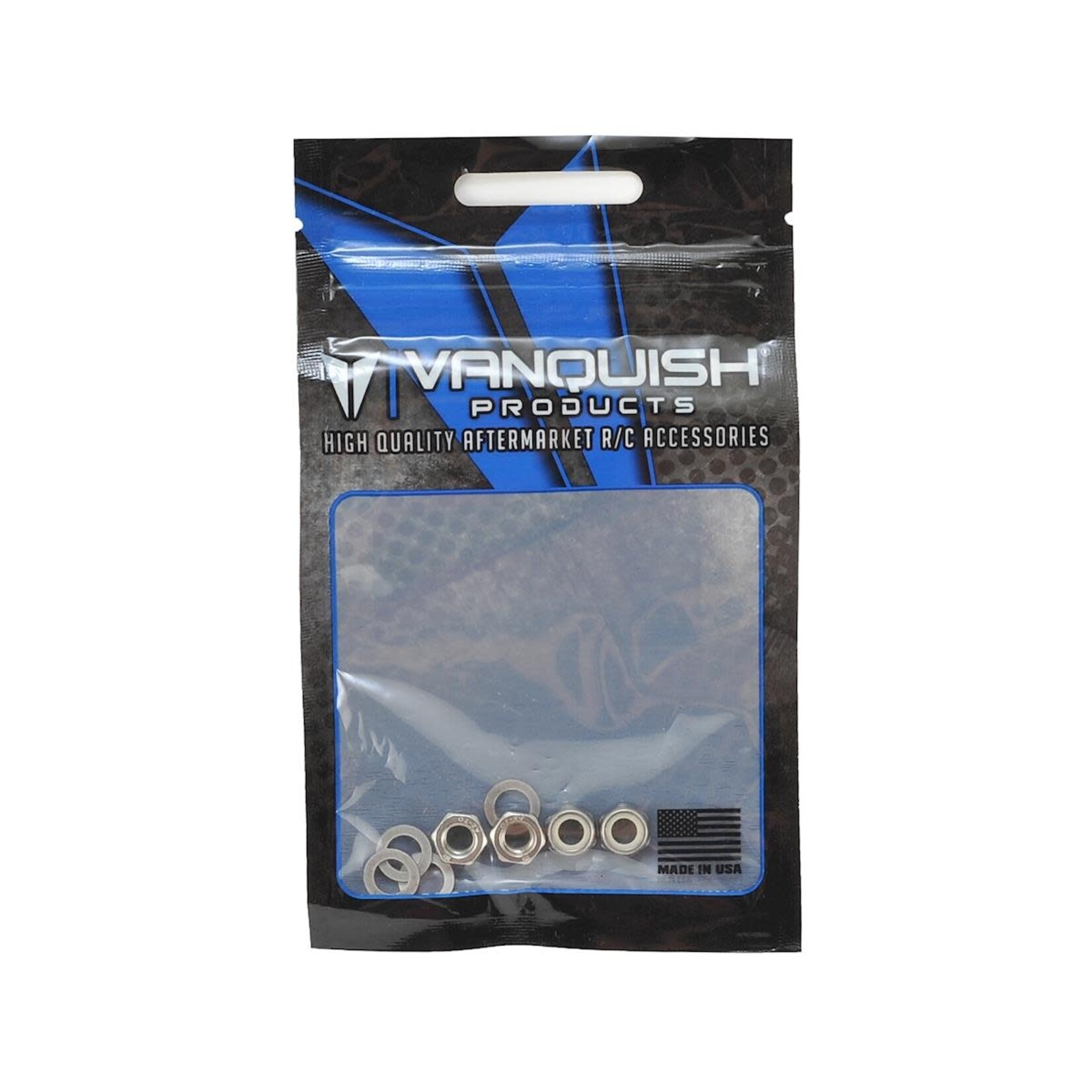 Vanquish Products #VPS08335  Vanquish Products VXD Universal 5mm Nylon Locking Wheel Nuts (4)