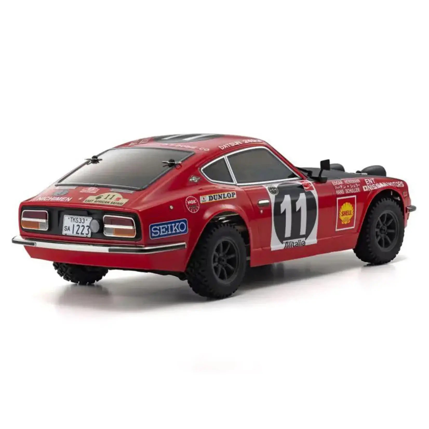 Kyosho #KYO34482T1 Kyosho EP Fazer Mk2 FZ02-R 1971 Datsun 240Z Rally ReadySet (Red) w/Syncro KT-231P 2.4GHz Radio