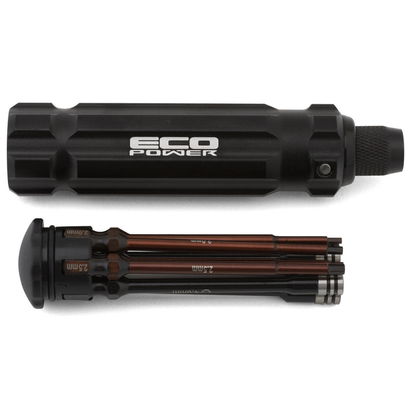 EcoPower #ECP-3030A  EcoPower 8 Piece 1/4" Hex & Nut Driver Set (.050", 1.5, 2.0, 2.5mm Hex & 4.0, 5.5, 7mm Nut Driver)