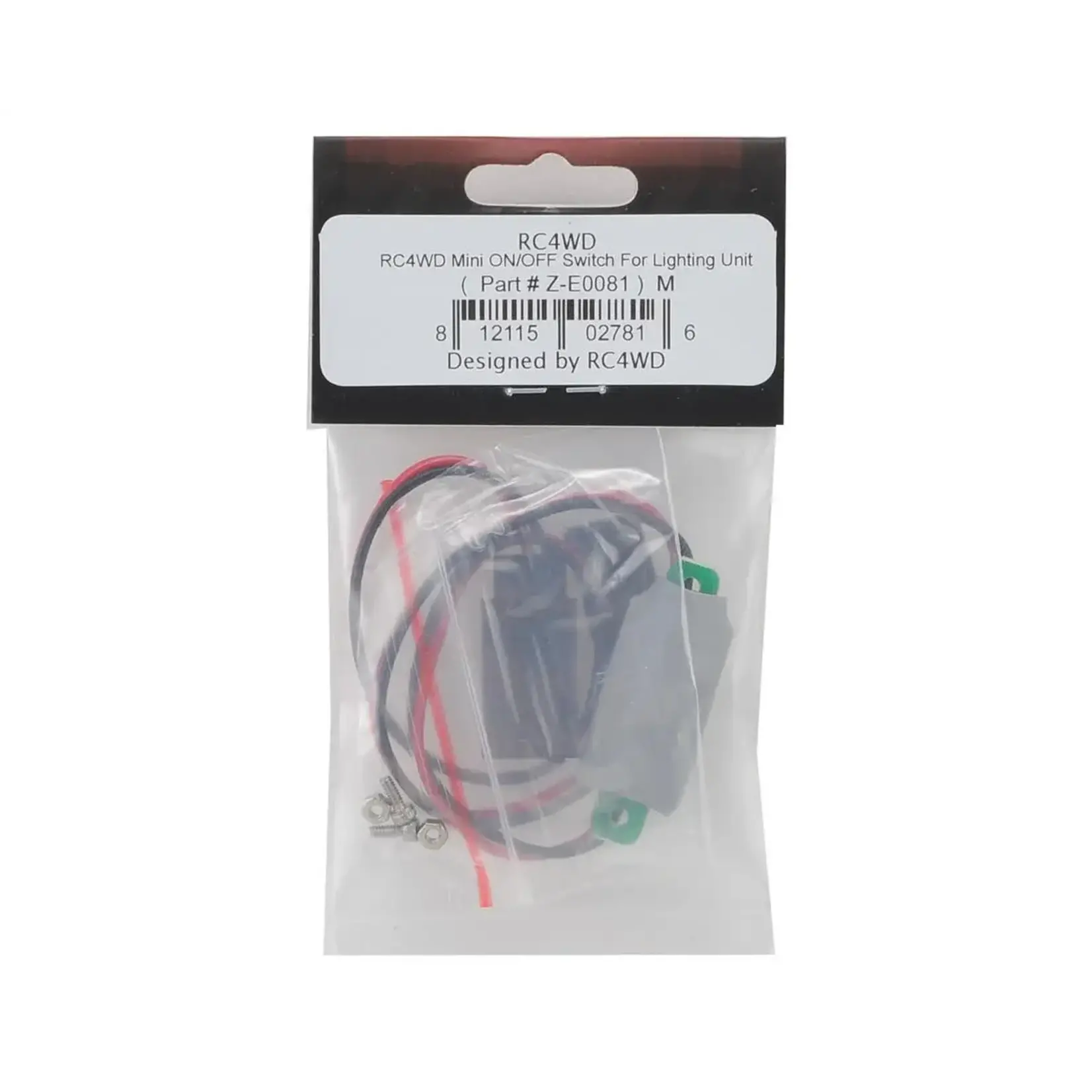 RC4WD #Z-E0081 RC4WD Lighting Unit Mini ON/OFF Switch