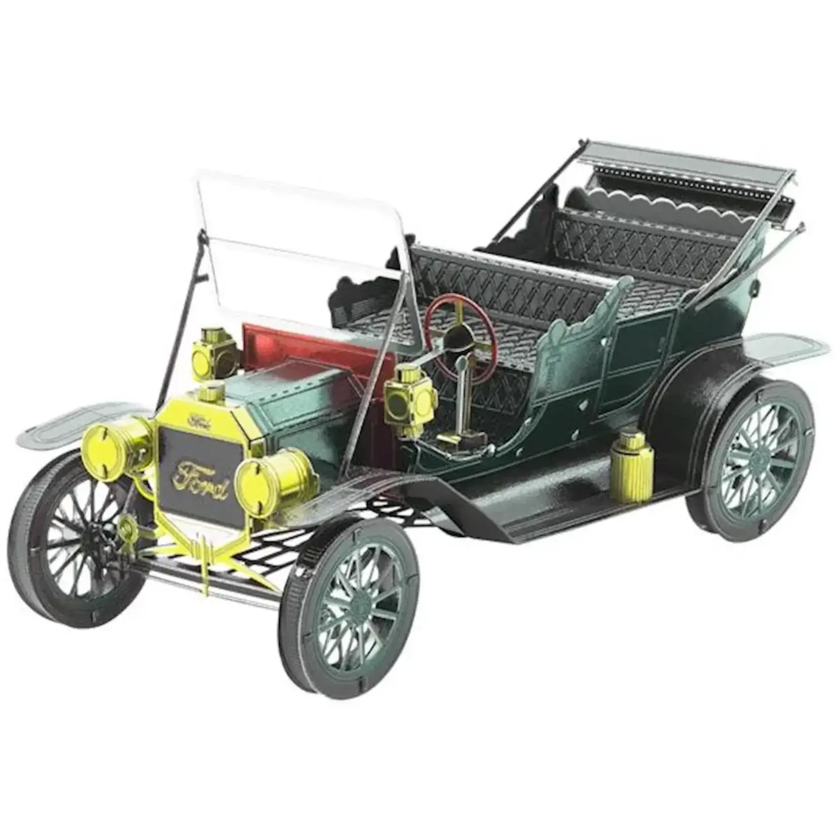 Fascinations #FSCMMS051G Fascinations 1908 Ford Model T 3D Metal Model Kit (Dark Green)