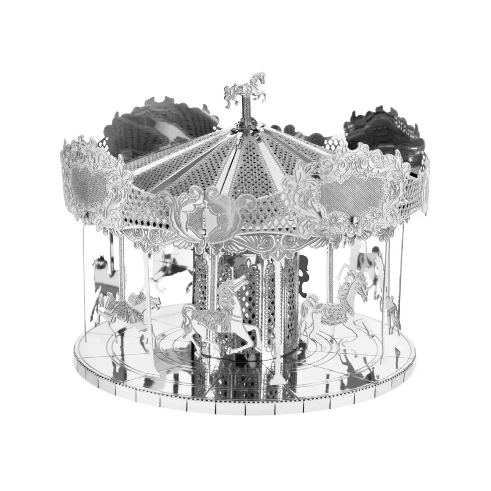 Fascinations #FSCMMS089 Fascinations Metal Earth Merry Go Round 3D Metal Model Kit