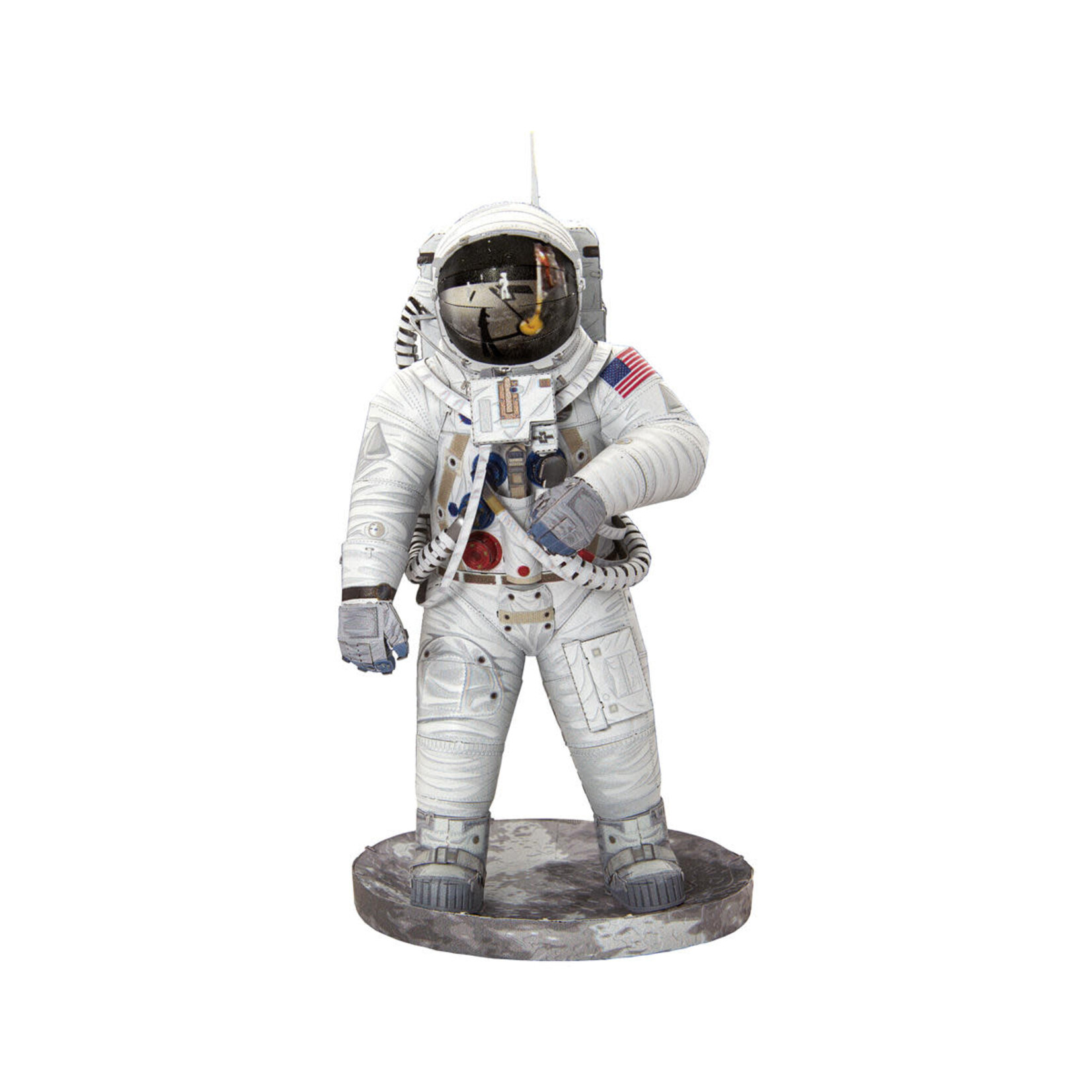 Fascinations #FSCPS2016 Fascinations Metal Earth Apollo 11 Astronaut Color 3D Metal Model Kit