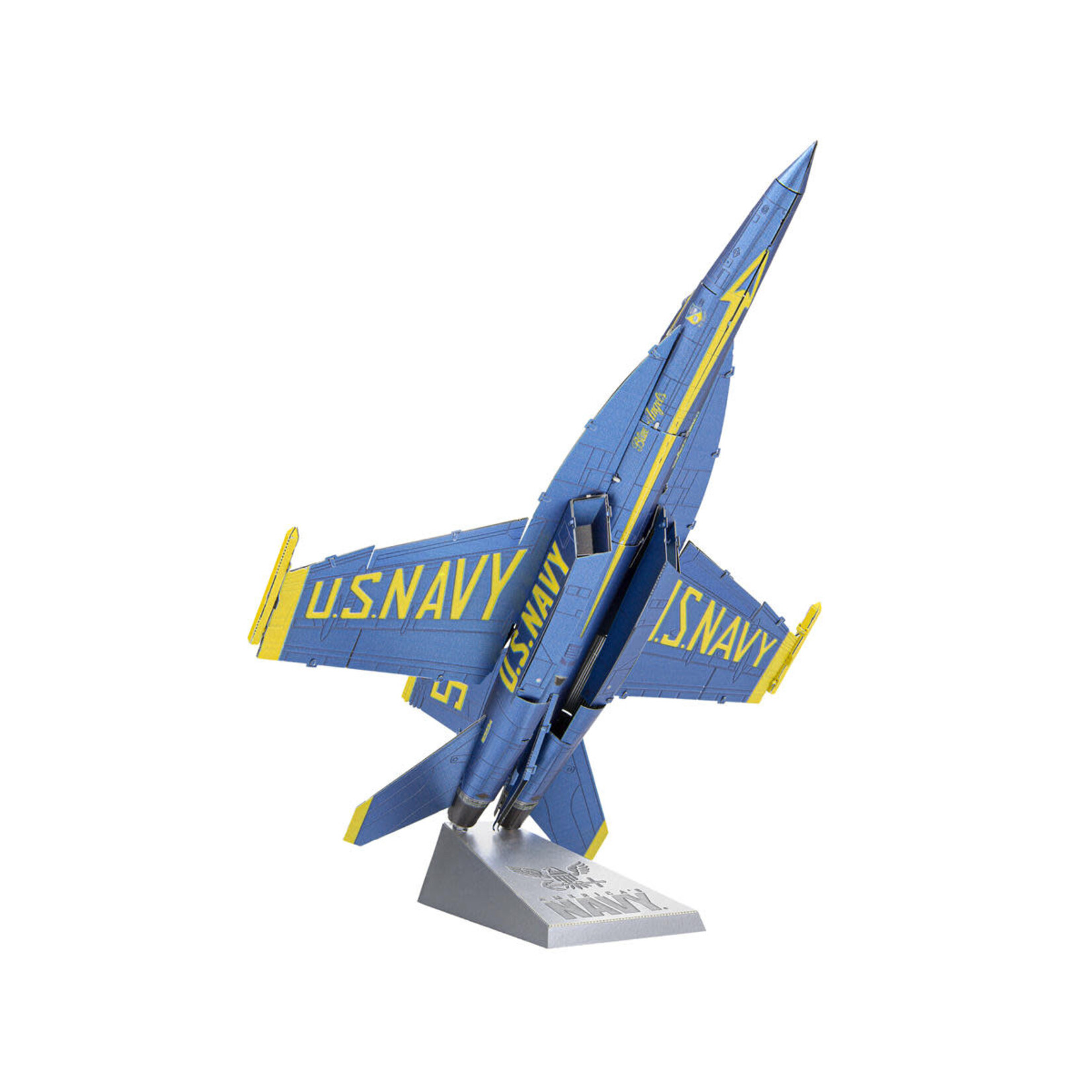 Fascinations #FSCICX212 Fascinations Premium Series Blue Angels F/A-18 Super Hornet 3D Metal Model Kit