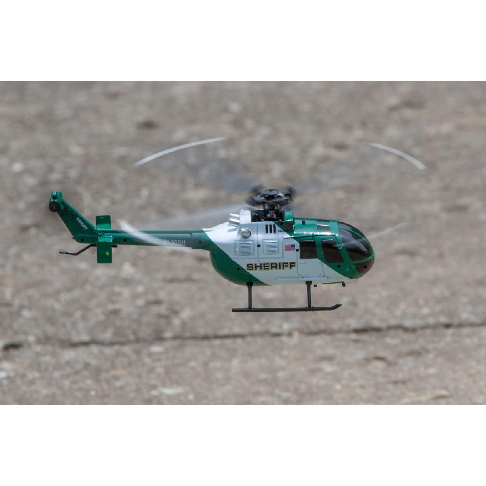 Rage RC #RGR6052 Rage RC Hero-Copter, 4-Blade RTF Helicopter; Sheriff