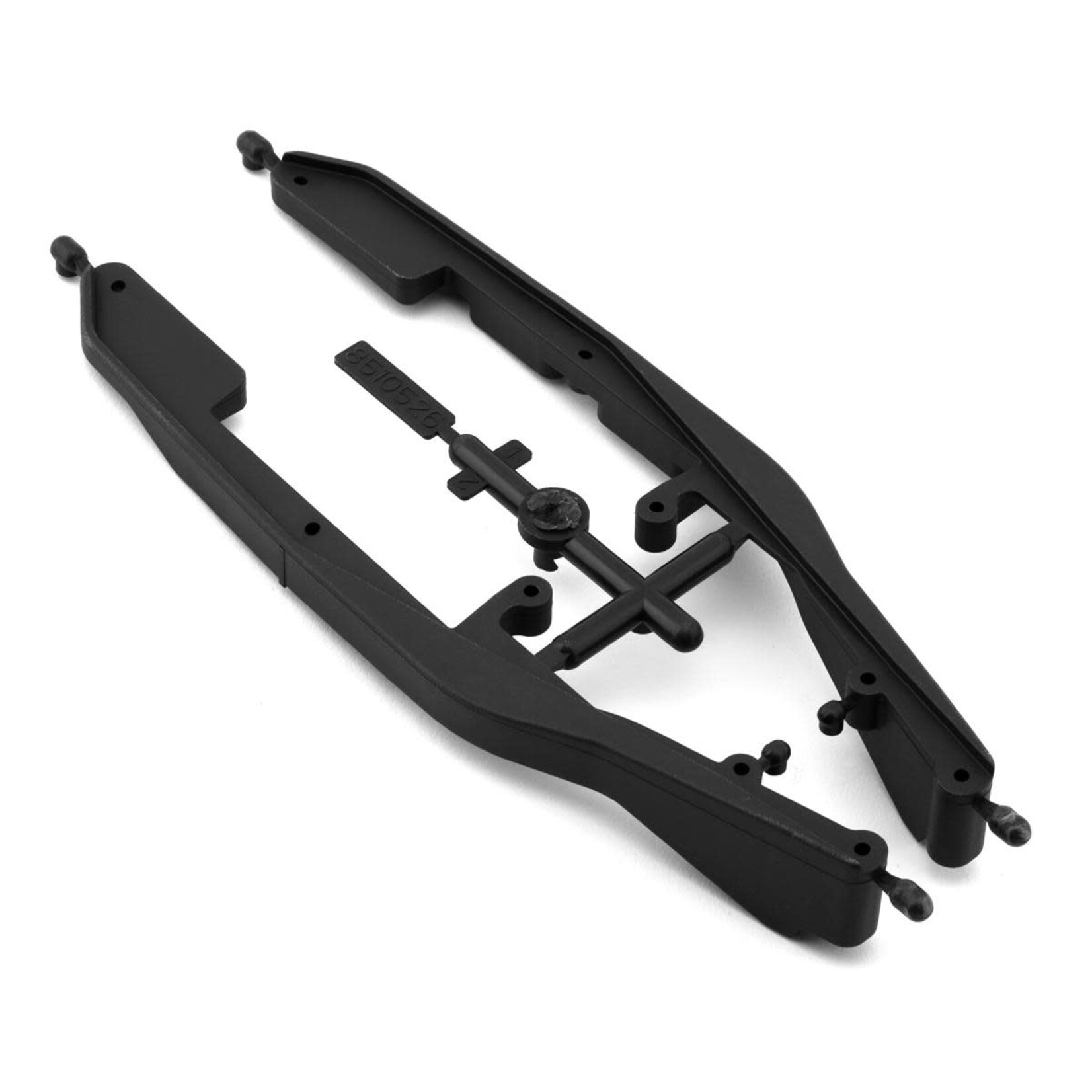 Factory Team #92402 Team Associated RC10B7 Factory Team Carbon Side Rails (2)