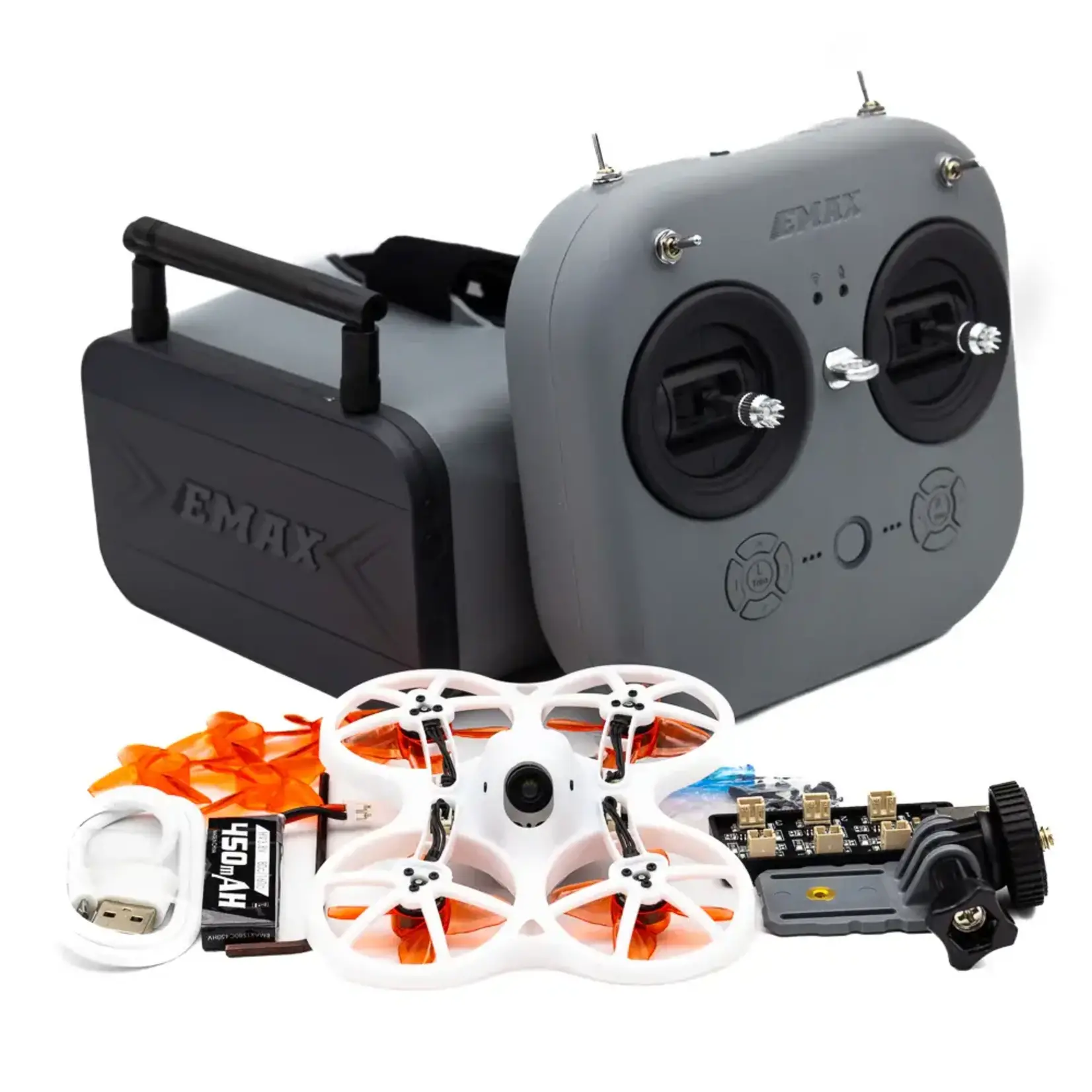 EMAX #0110001123   EZ Pilot Pro Ready-To-Fly RTF FPV Drone w/ Controller & Goggles
