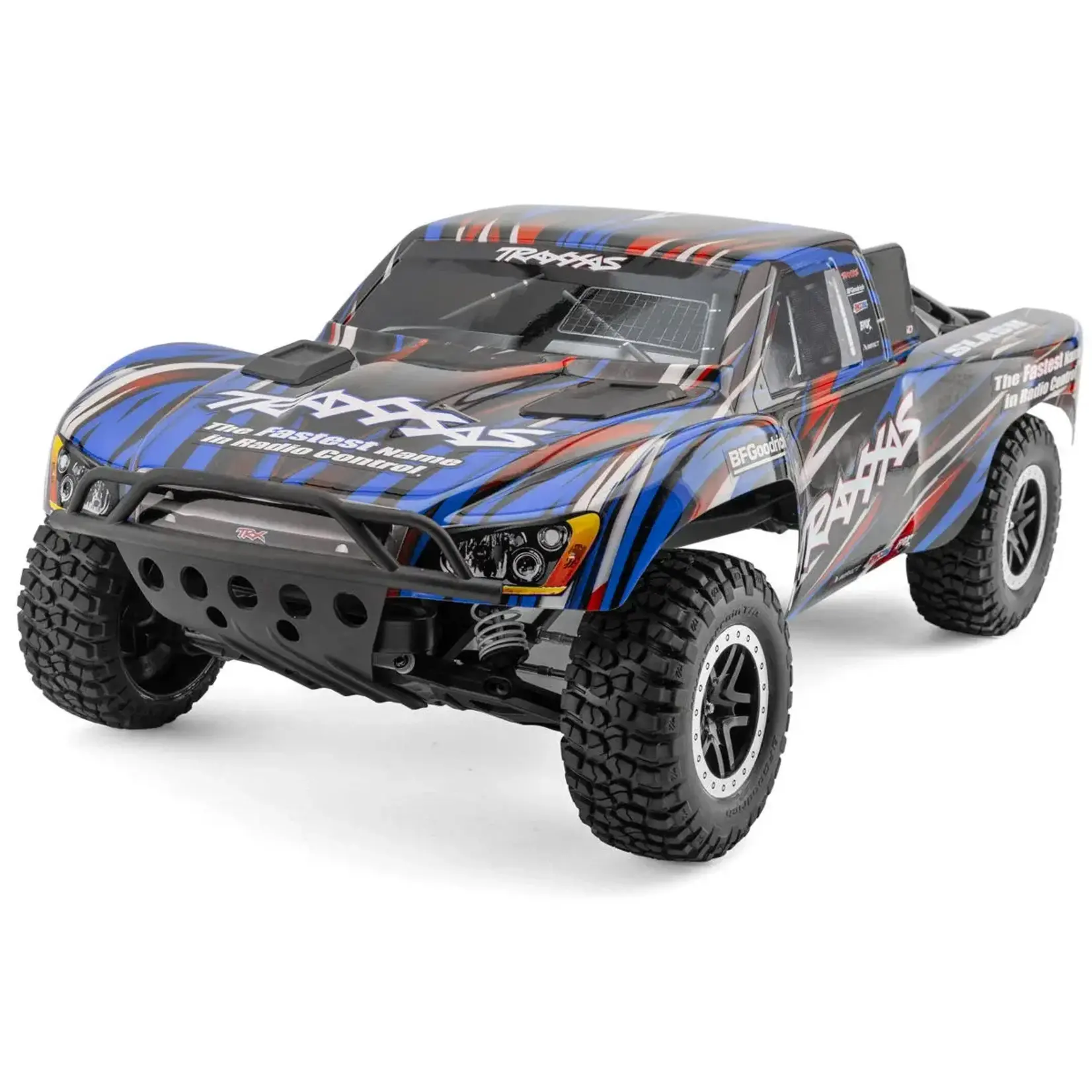 Traxxas #58334-4-BLUE  Traxxas Slash® BL-2s™ HD 1/10 RTR 2WD Brushless Short Course Truck (Blue) w/BL-2s ESC & TQ 2.4GHz Radio