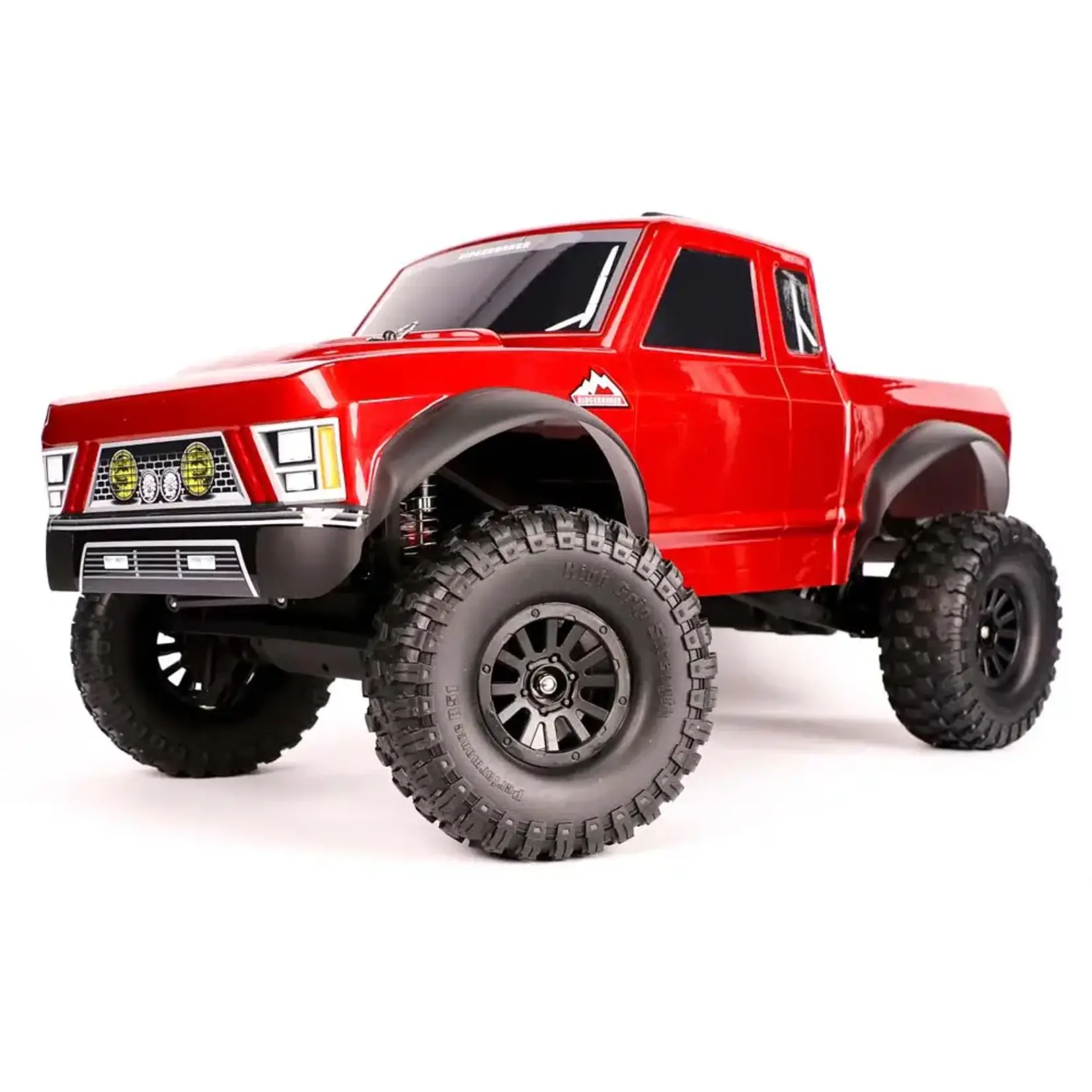 Redcat Racing #RER25063 Redcat Danchee Ridgerunner 1/10 4WS RTR Rock Crawler (Red) w/2.4GHz Radio