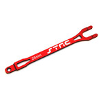 TEAMSTRC #SPTST3727R  Aluminum Pro Racing Battery Strap, Red, for Traxxas Slash
