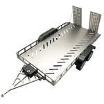 BOLD RC #BOL5005  1/10 Scale Full Metal Trailer with LED Lights (Titanium)