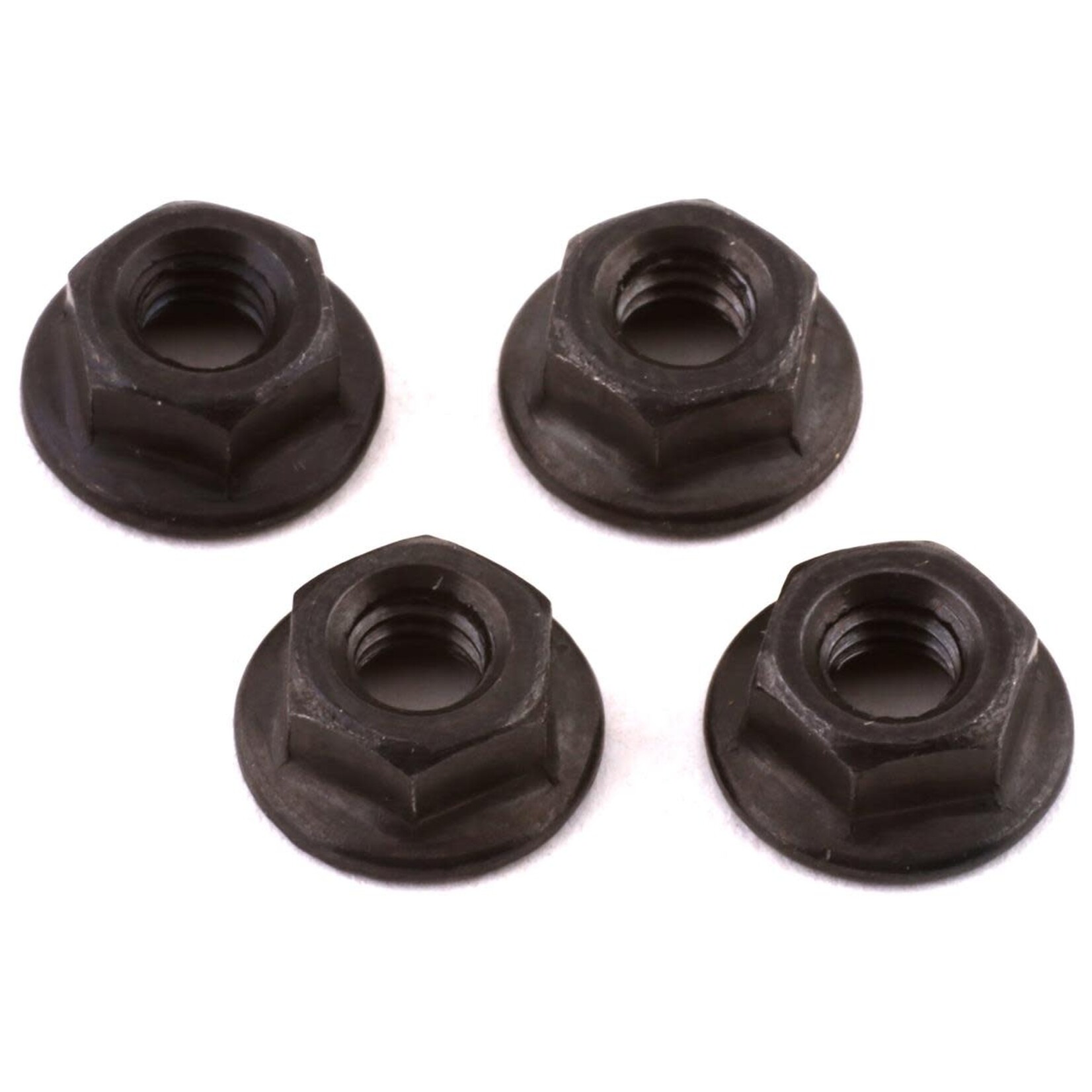 ARRMA #ARA708003 Arrma Serrated 4mm Flange Wheel Nut (4)