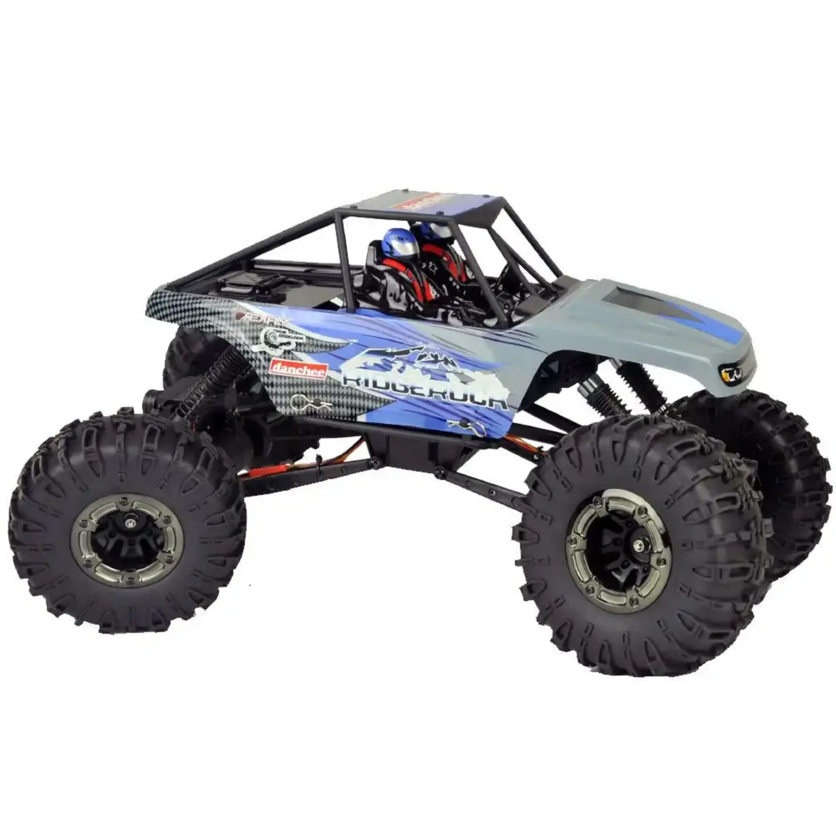 Danchee #RER11128 Red Cat Racing Danchee 1/10 RidgeRock 4WS, 4WD Rock Crawler RTR