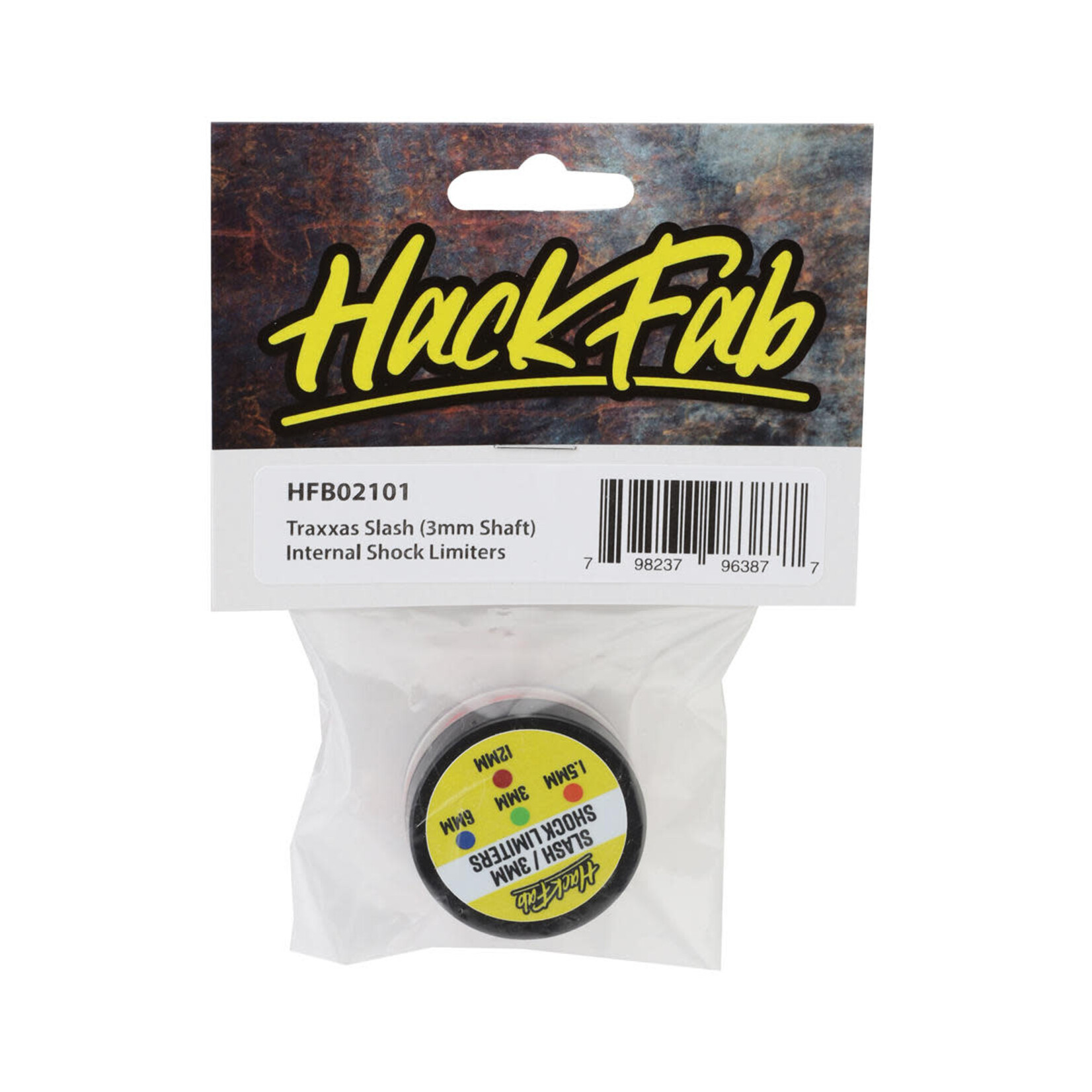 HackFab #HFB02101 HackFab Internal Shock Limiters for Traxxas Slash (3mm Shaft)