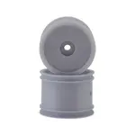 HackFab #HFB06502 HackFab Mini-T/B Rear Slipstream Mini Wheel (Silver) (2)