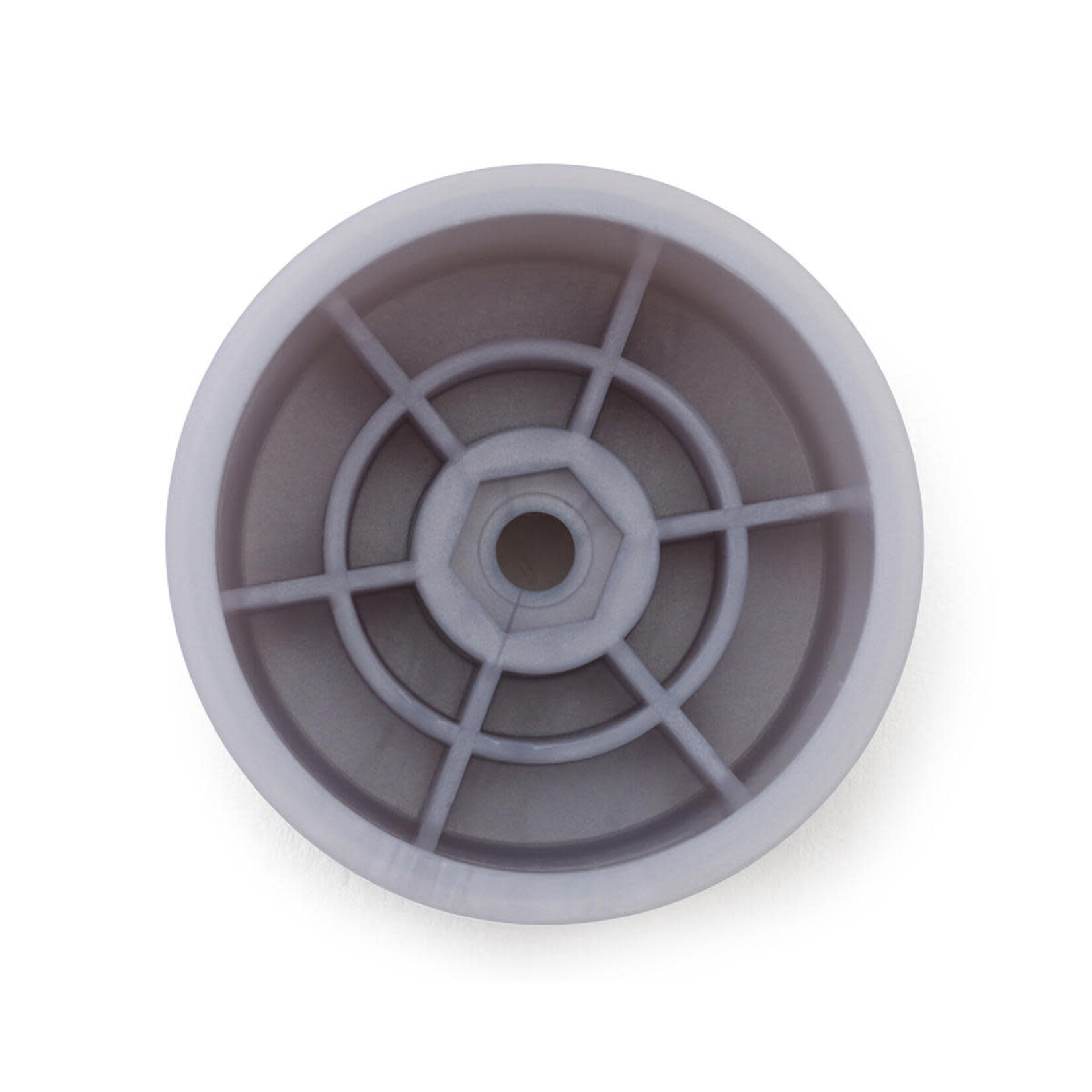 HackFab #HFB06502 HackFab Mini-T/B Rear Slipstream Mini Wheel (Silver) (2)