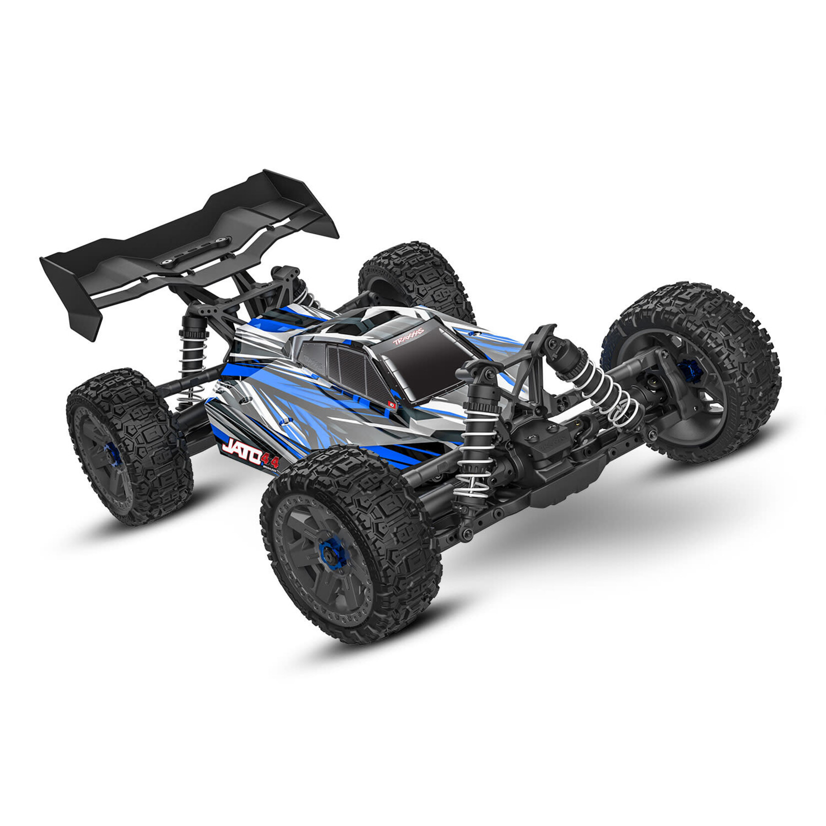 Traxxas #90154-4-BLUE Traxxas Jato 4X4 BL-2s, Blue
