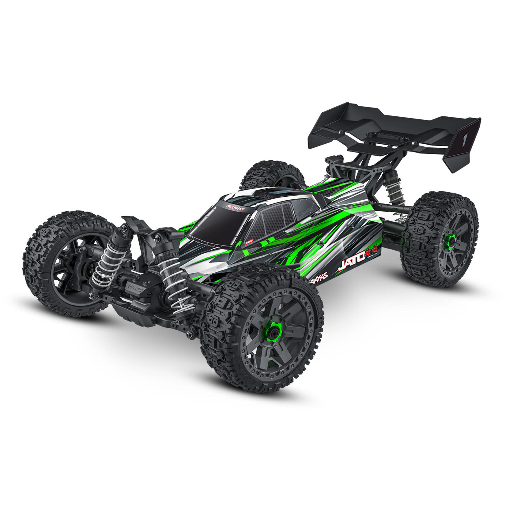Traxxas #90154-4-GRN Traxxas Jato 4X4 BL-2s, Green