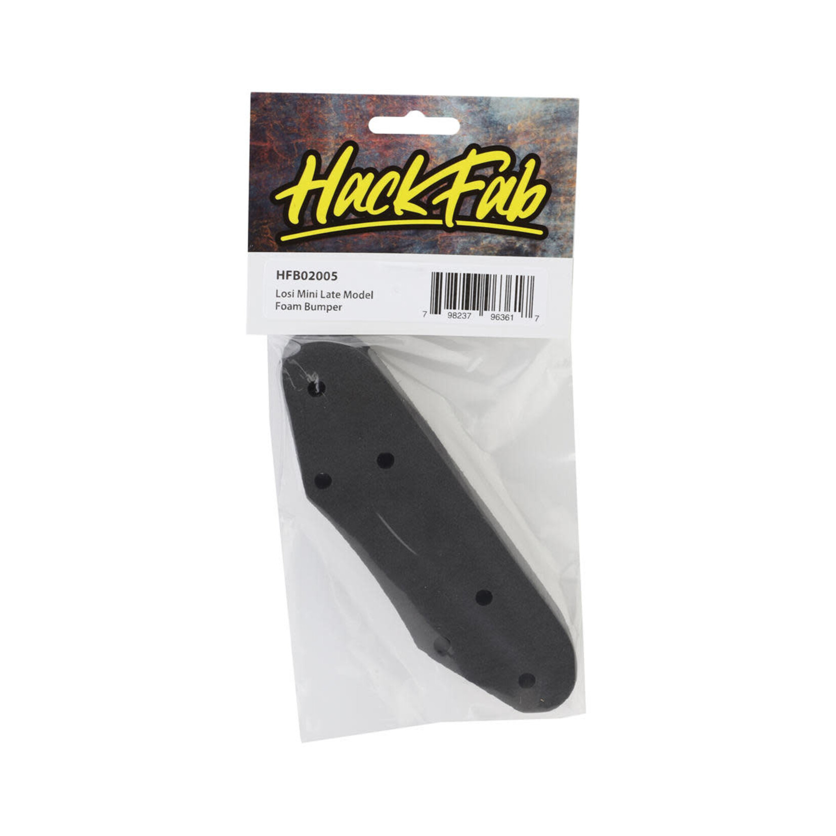 HackFab # HFB02005 HackFab Losi Mini-B Late Model Conversion Foam Bumper