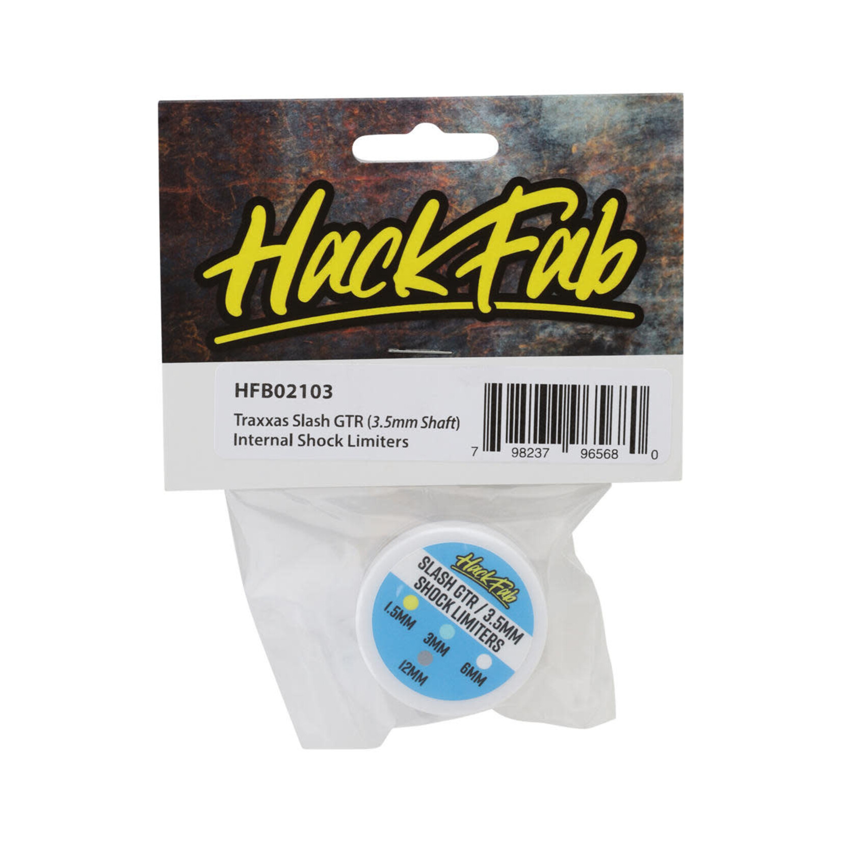 HackFab #HFB02103 HackFab Internal Shock Limiters for Traxxas Slash Modified (3.5mm Shaft)