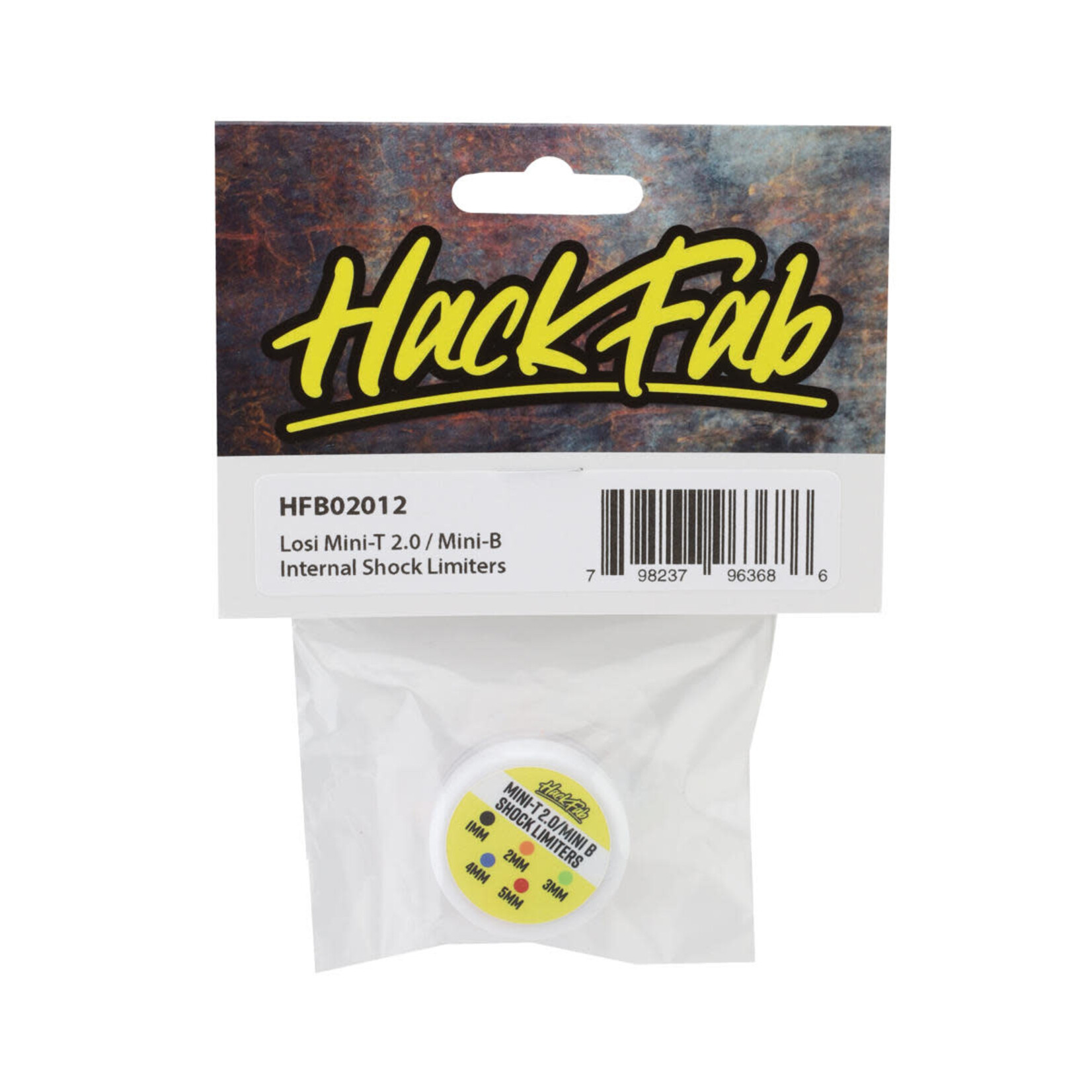 HackFab #HFB02012 HackFab Losi Mini-T 2.0/B Internal Shock Spacer Limiters (40)