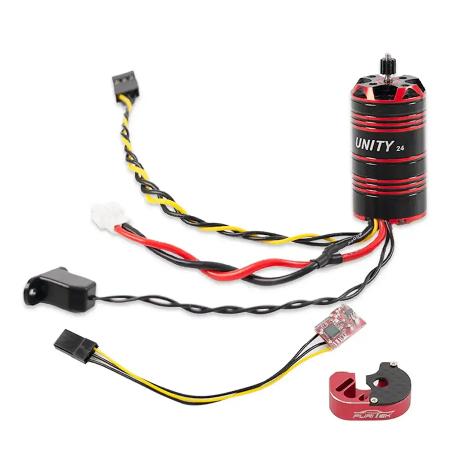 Furitek #FUR-2584 Furitek Axial® SCX24 UNITY24 PRO 2-in-1 Micro FOC Brushless System (3500kV)