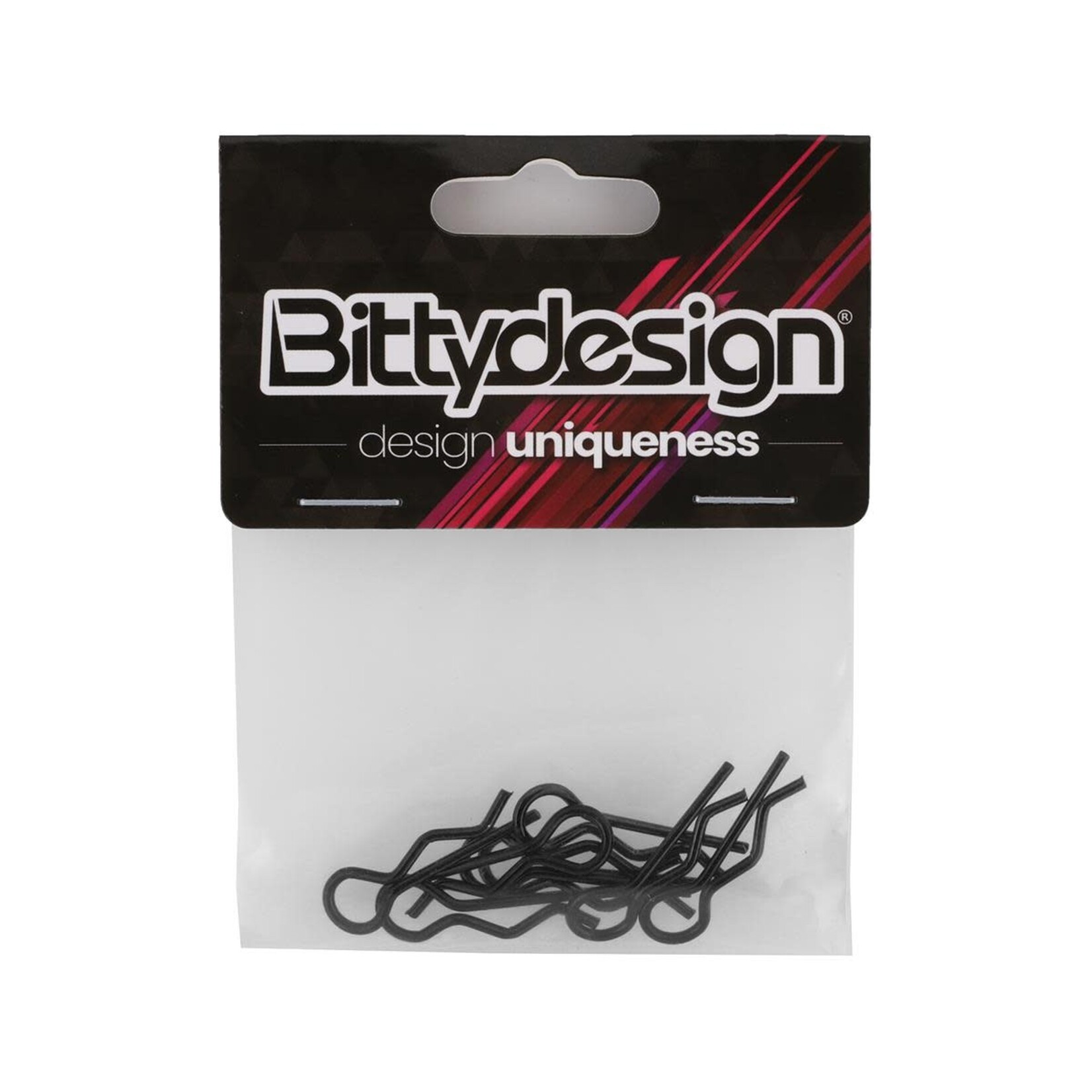 Bittydesign #BDYBC-88BK Bittydesign 1/8 Body Clips (Black)