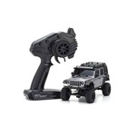 Kyosho #32528S Kyosho MINI-Z 4x4 Series MX-01 Readyset Jeep Wrangler Unlimited Rubicon with Accessory Parts, Billet Silver