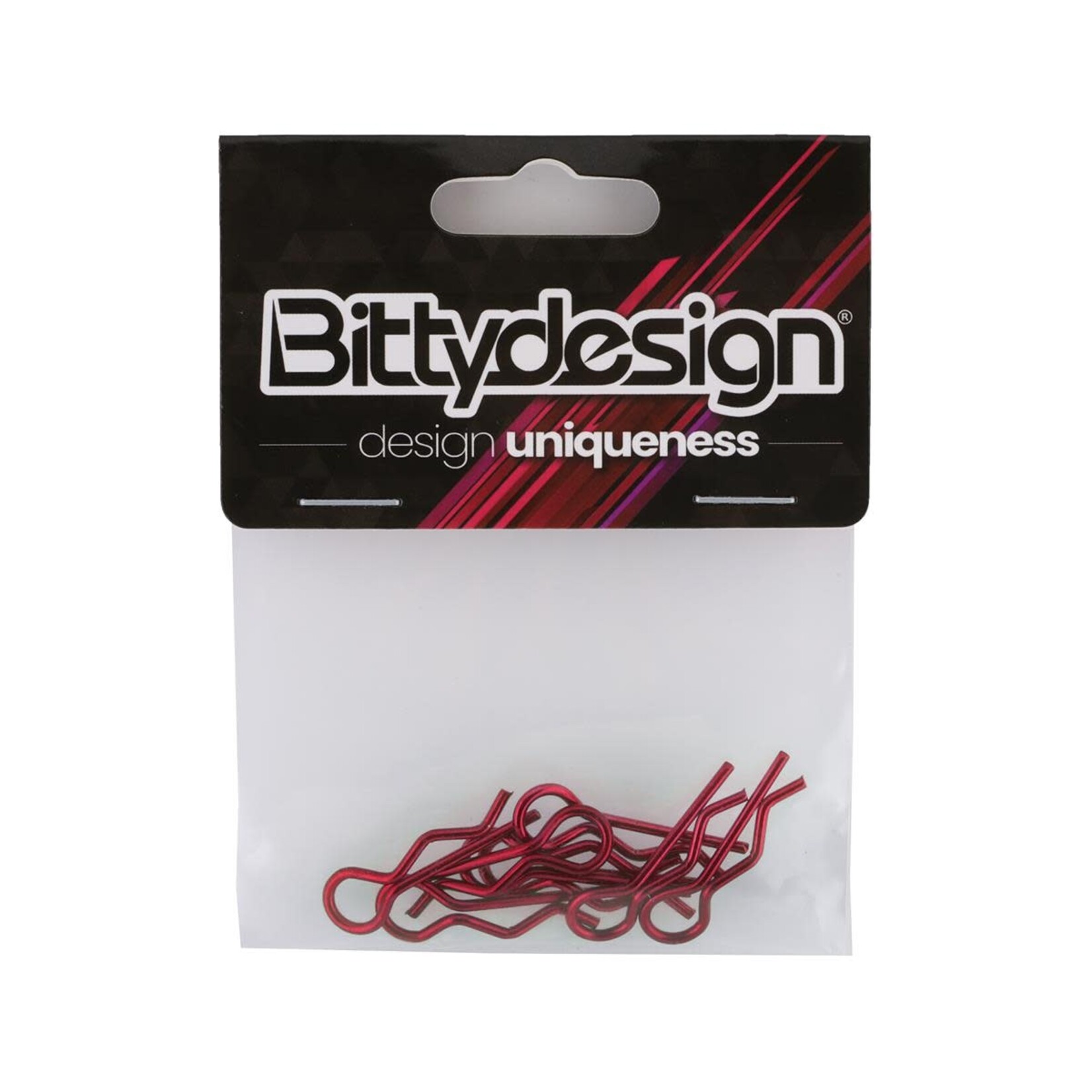 Bittydesign #BDYBC-88P Bittydesign 1/8 Body Clips (Pink)