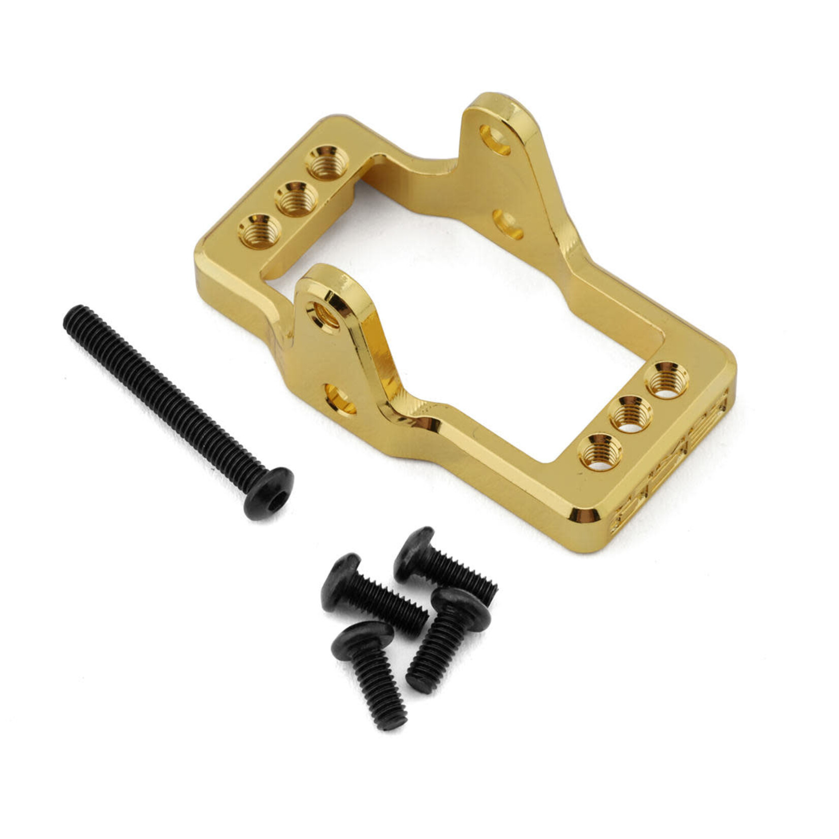 EcoPower #ECP-3073 EcoPower CNC-Machined Brass Servo Mount for Traxxas™ TRX-4M (Gold) (8g)