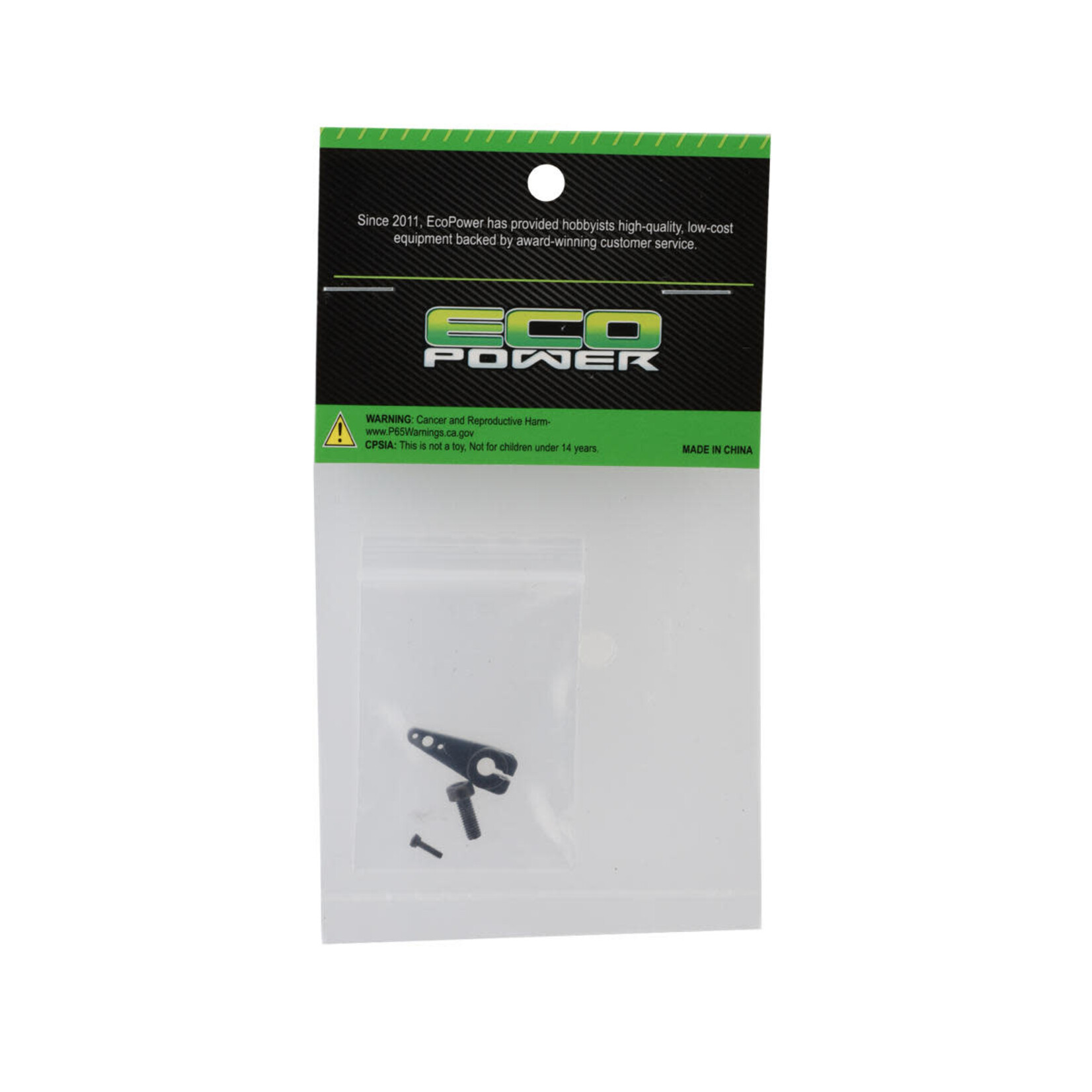 AMain #ECP-3114 EcoPower Aluminum Clamping Mini Servo Horn For ECP-640T Servo (25T) (TRX4M & SCX24)