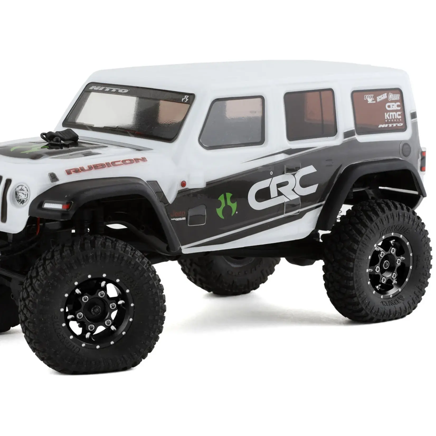 Samix #SAMSCX24-6670BK Samix SCX24 Aluminum & Brass Adjustable Offset 1.0" Beadlock Wheels (Black) (4) (23.75g)