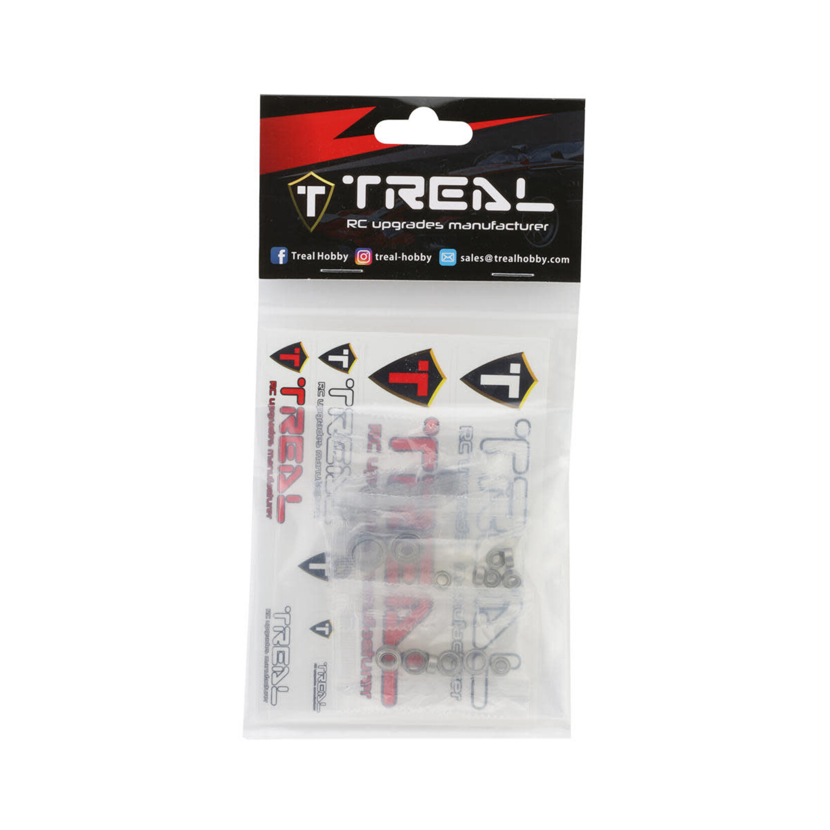 Treal #X003K9THFN Treal Hobby Complete Steel Bearing Set for Traxxas TRX-4M (22)