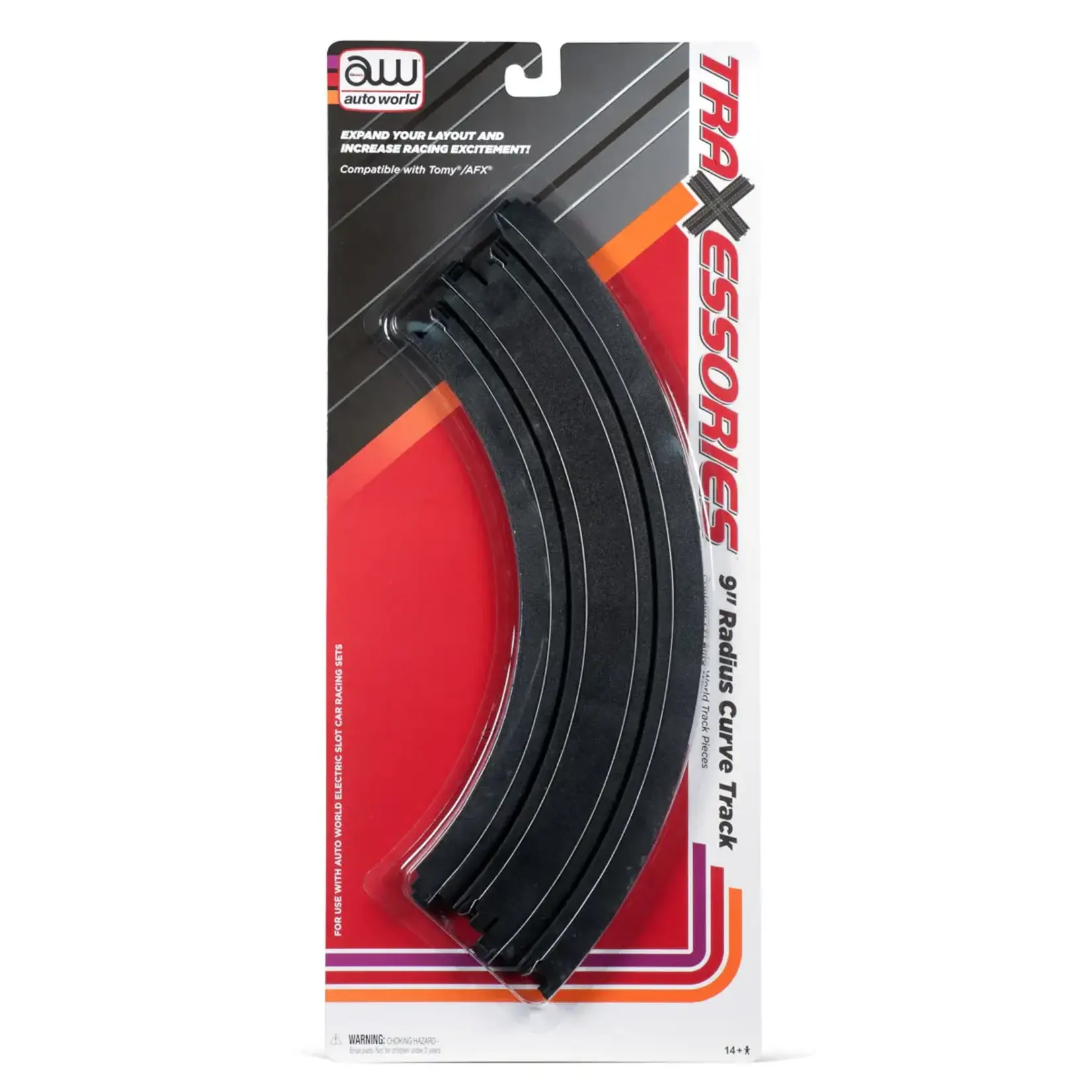 Auto World #00173 Auto World 9" Radius Curve Track