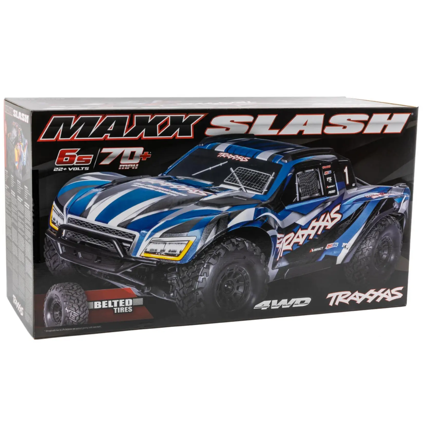 Traxxas #102076-4-RNR Traxxas Maxx® Slash® 6S 1/10 RTR 4x4 Brushless Short Course Truck (Rock n Roll) w/TQi™ 2.4GHz Radio & Link Module