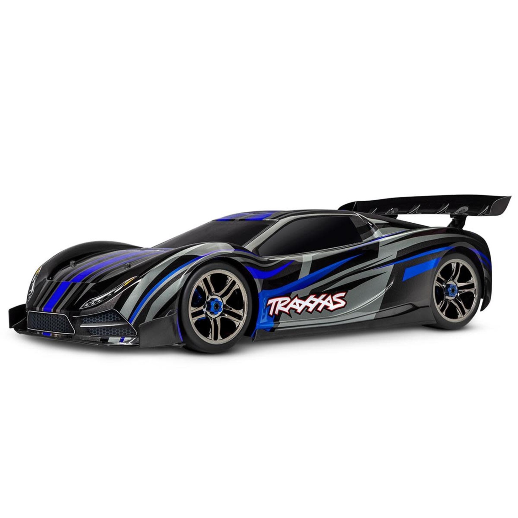 Traxxas #64077-3-BLUEX Traxxas XO-1 1/7 RTR Electric 4WD On-Road Sedan (Blue) w/2.4GHz TQi Radio, TSM, Link Module & Castle ESC