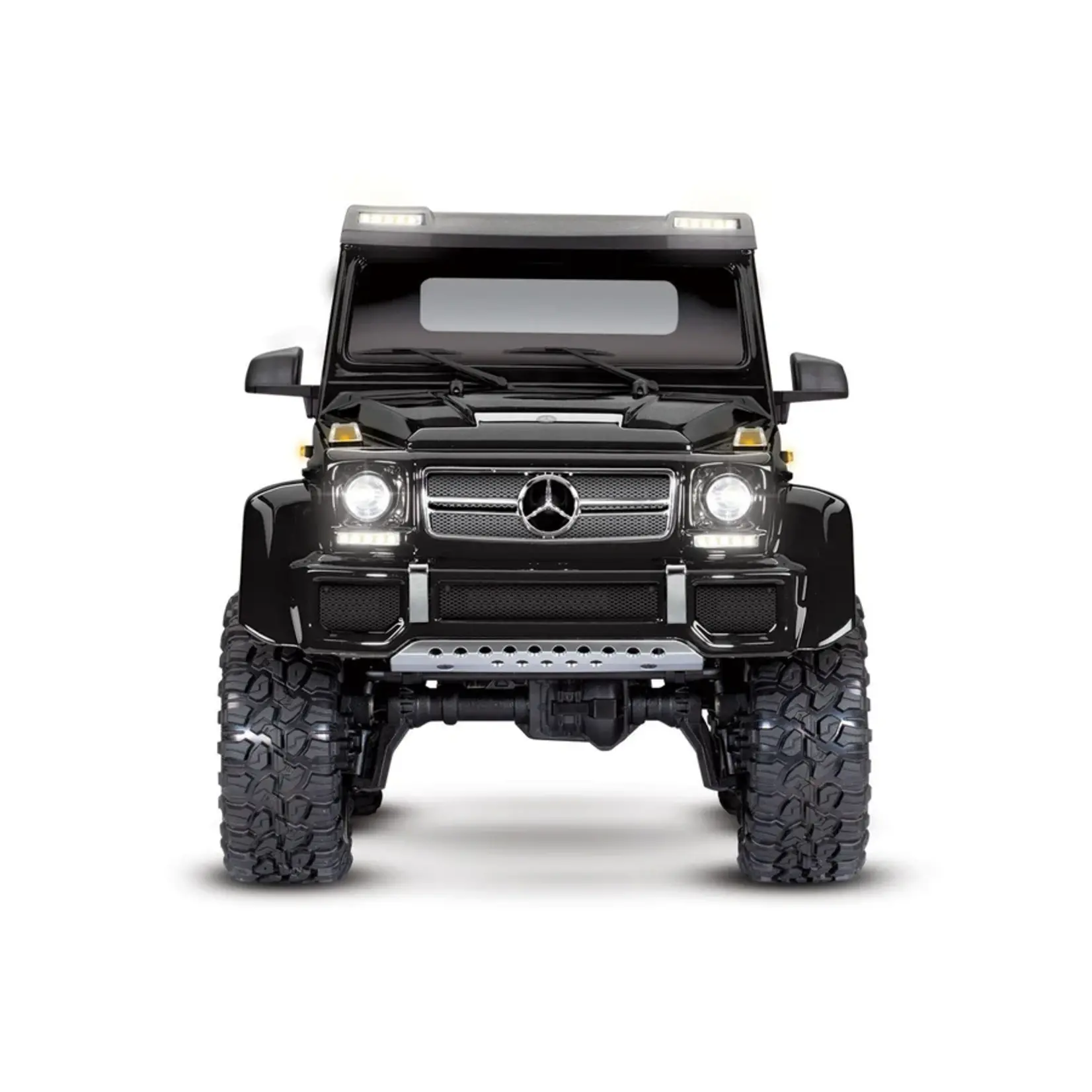 Traxxas #88096-4-BLK Traxxas TRX-6 1/10 6x6 Trail Crawler Truck w/Mercedes-Benz G 63 AMG Body (Black) w/TQi 2.4GHz Radio
