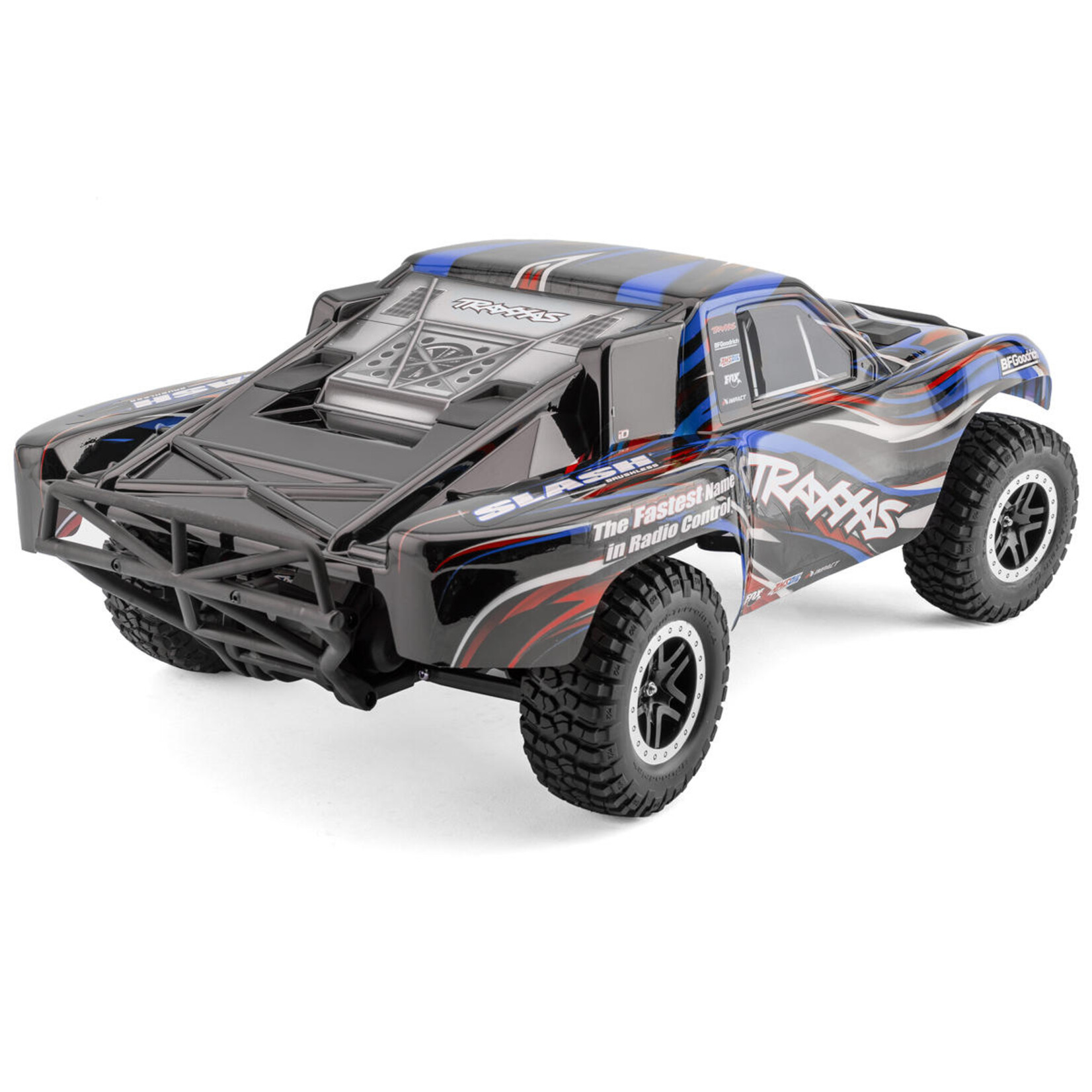 Traxxas #58334-4-BLUE  Traxxas Slash® BL-2s™ HD 1/10 RTR 2WD Brushless Short Course Truck (Blue) w/BL-2s ESC & TQ 2.4GHz Radio