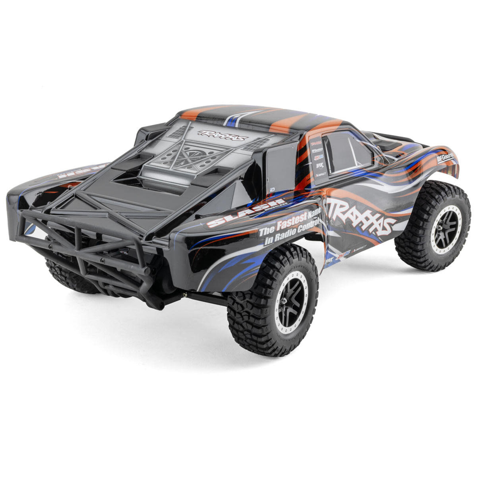 Traxxas #58334-4-ORNG  Traxxas Slash® BL-2s™ HD 1/10 RTR 2WD Brushless Short Course Truck (Orange) w/BL-2s ESC & TQ 2.4GHz Radio