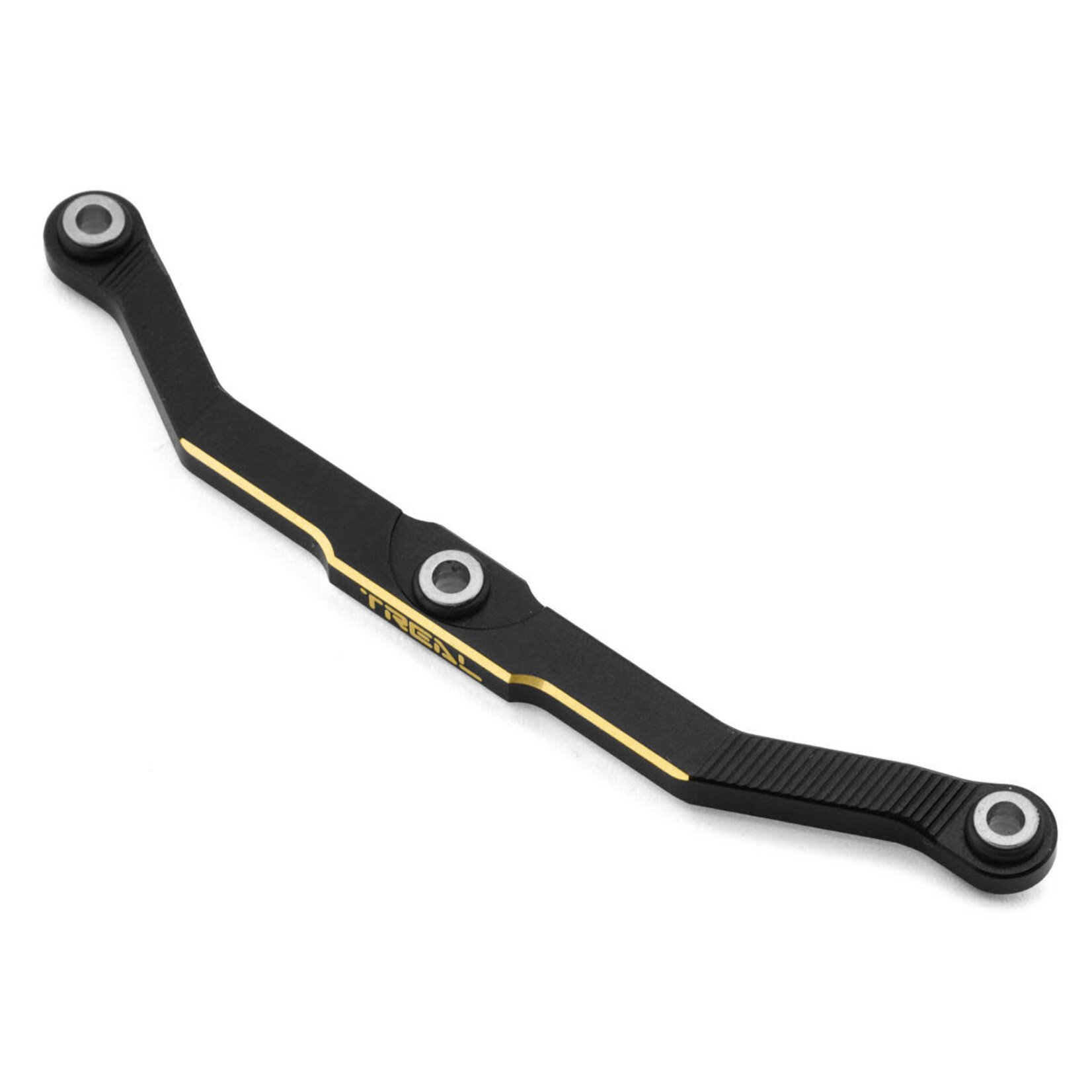 Treal #X003QSAC4X Treal Hobby Brass Front Steering Link for Traxxas TRX-4M (Black) (11.9g)