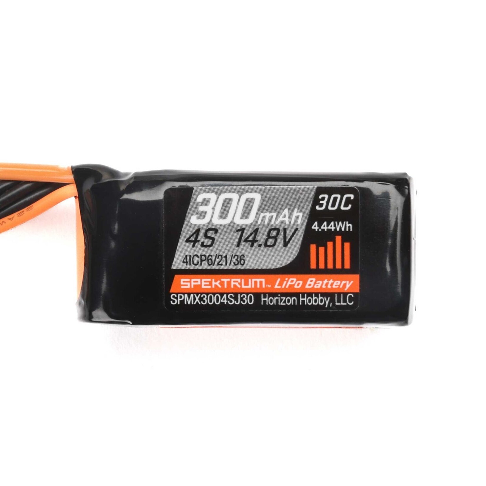Spektrum #SPMX3004SJ30 Spektrum 4S 30 LiPo Battery (14.8V/300mAh) w/JST-RCY Connector